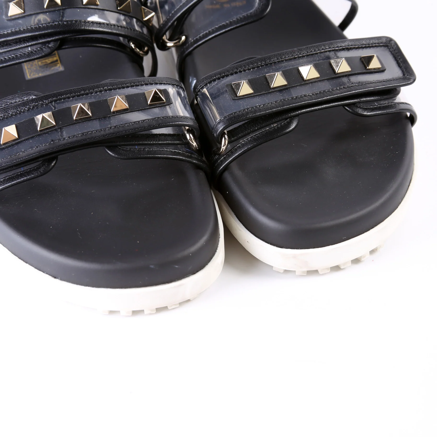 Rockstud PVC Velcro Sandals Size 41 - Image 9