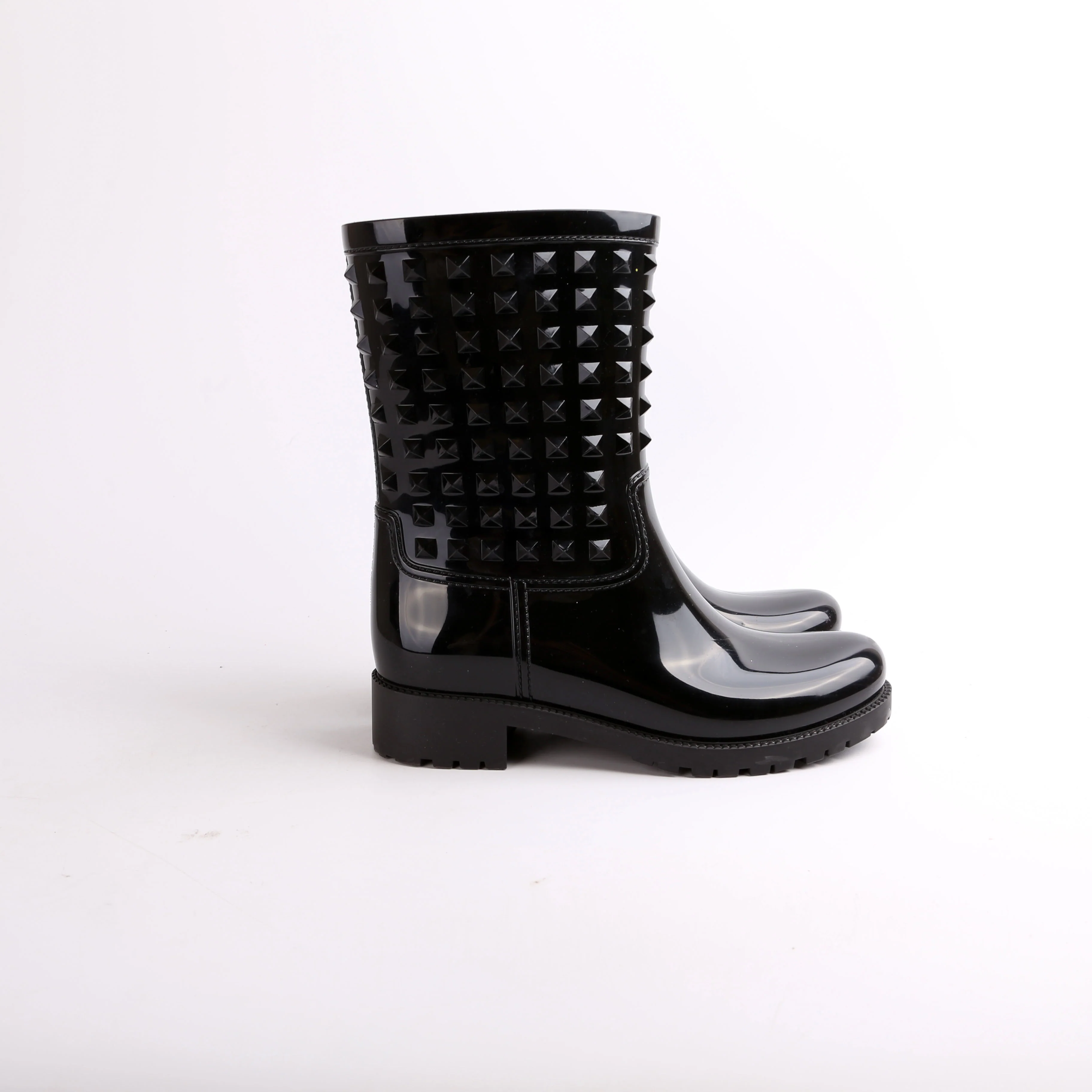 Rockstud Rain Boots Size 40 - Image 4