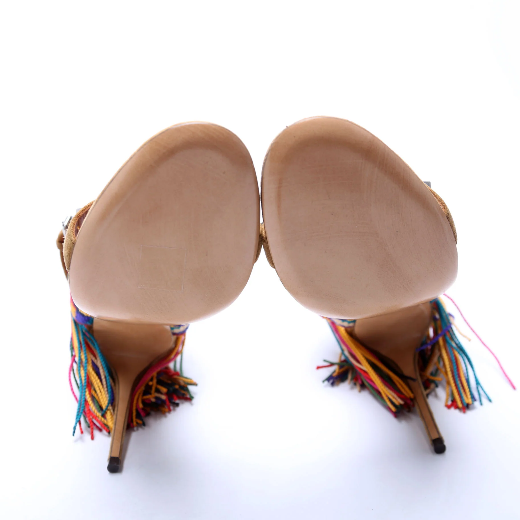 Rockstud Rolling Fringe Sandals Size 38.5 - Image 7