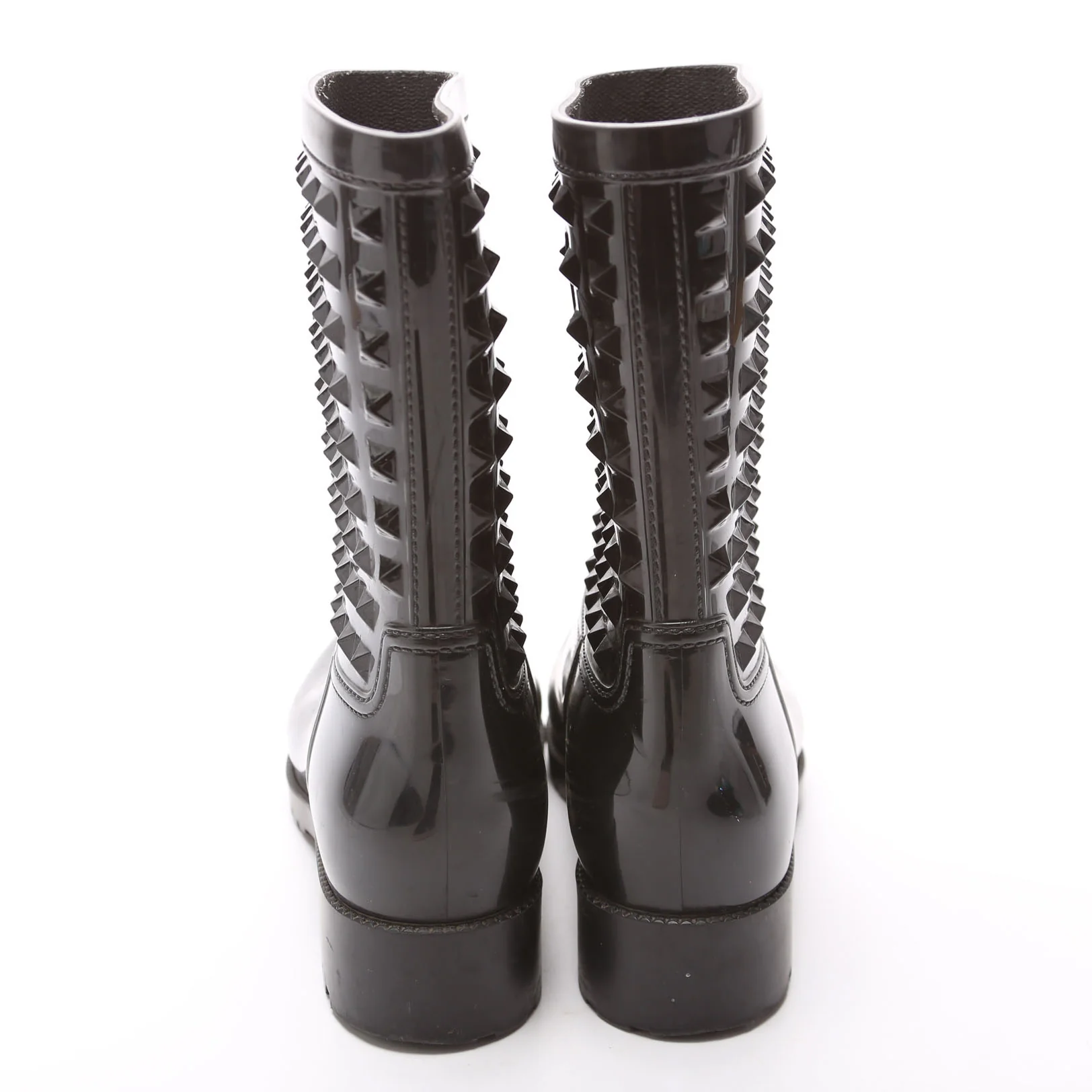 Rockstud Rubber Rain Boots Size 38 - Image 4