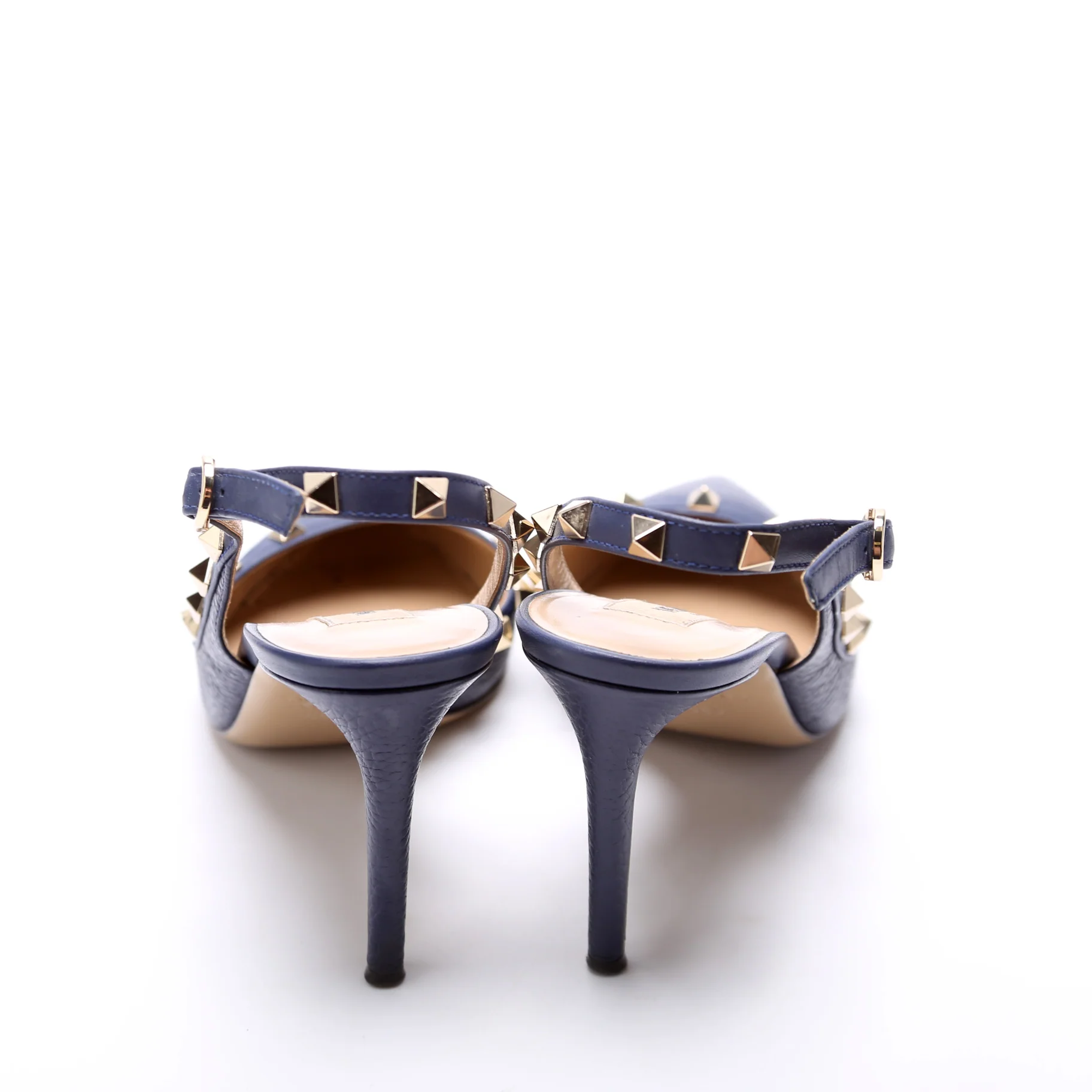 Rockstud Slingback 85MM Pumps Size 38.5 - Image 4