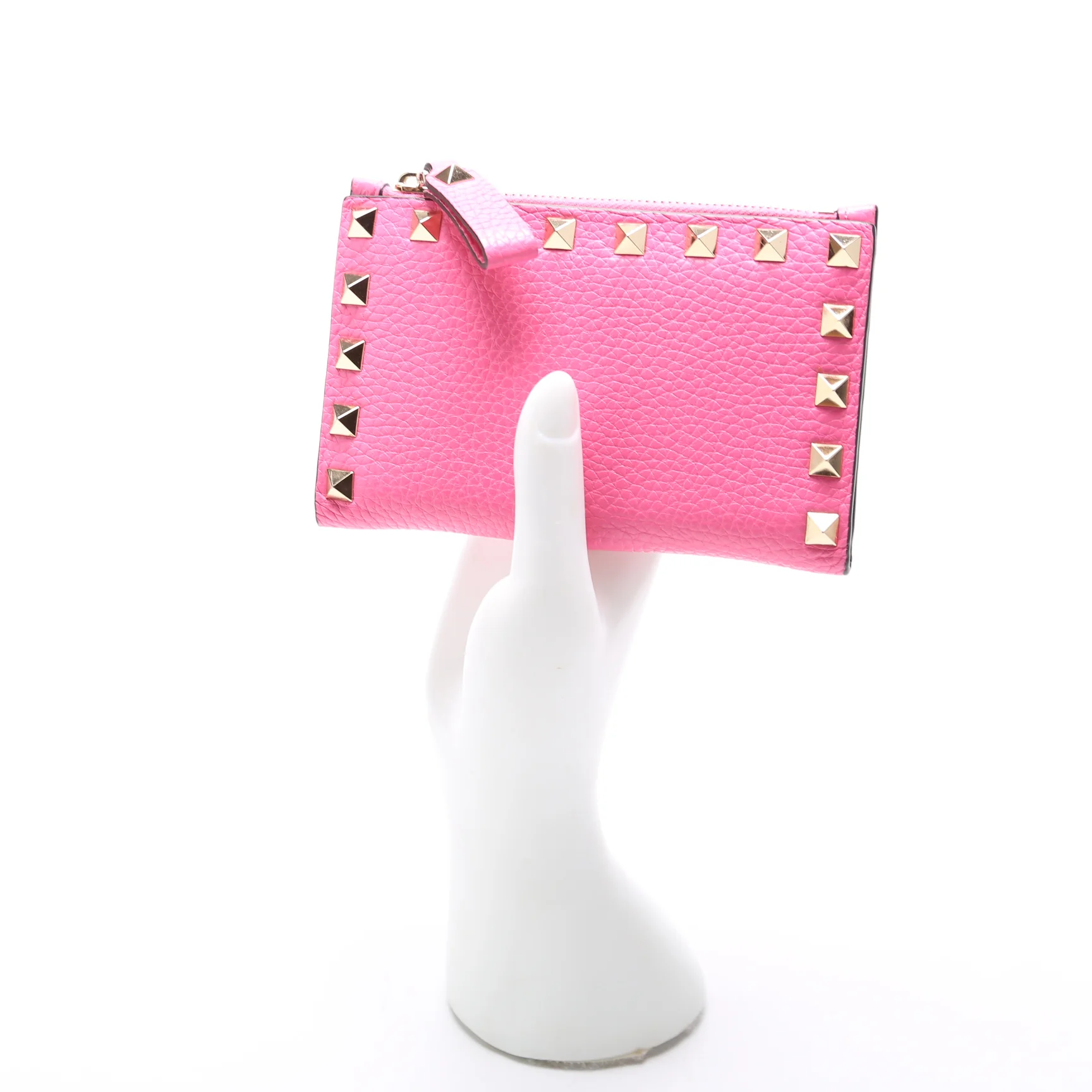 Rockstud Small Wallet Pink - Image 10