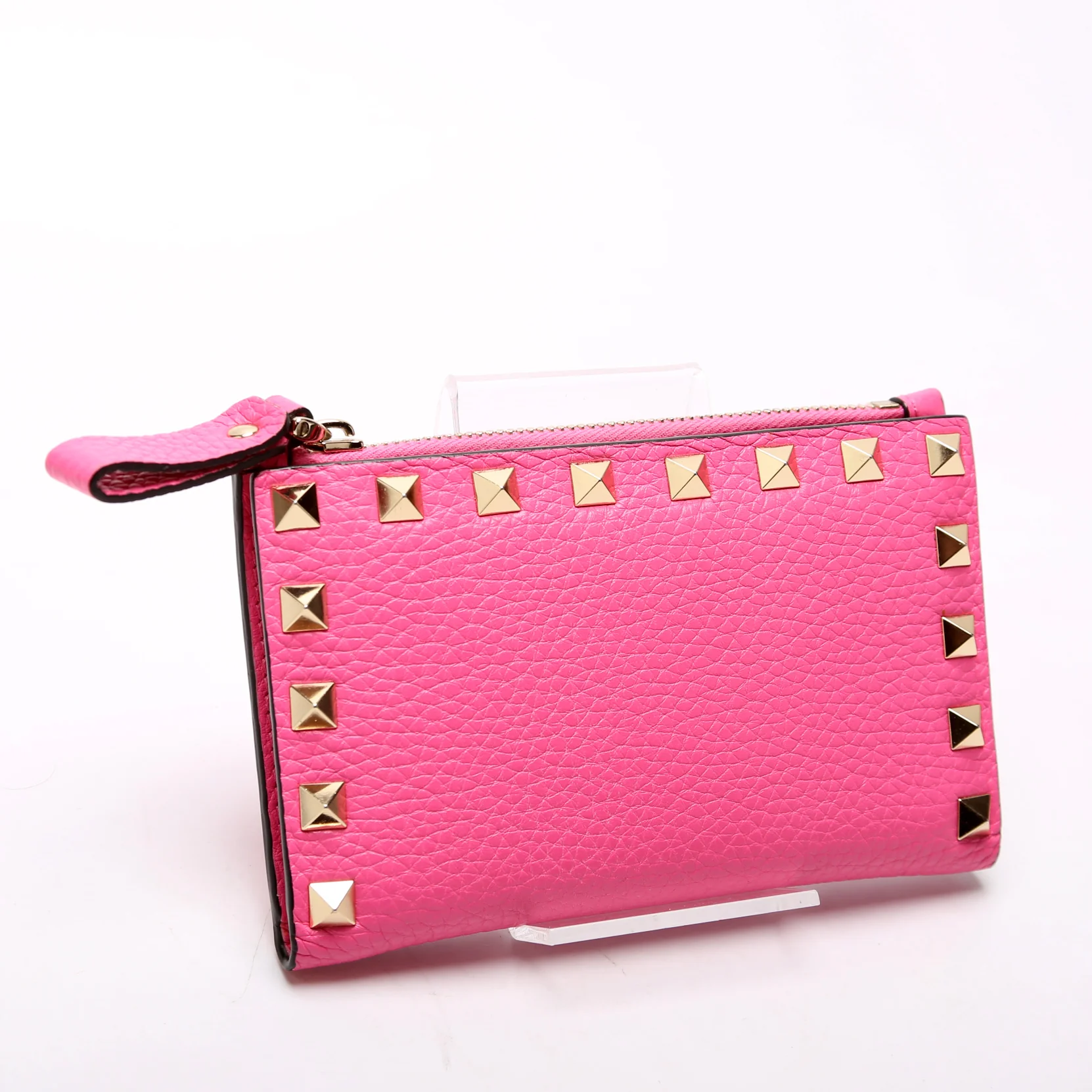 Rockstud Small Wallet Pink - Image 2