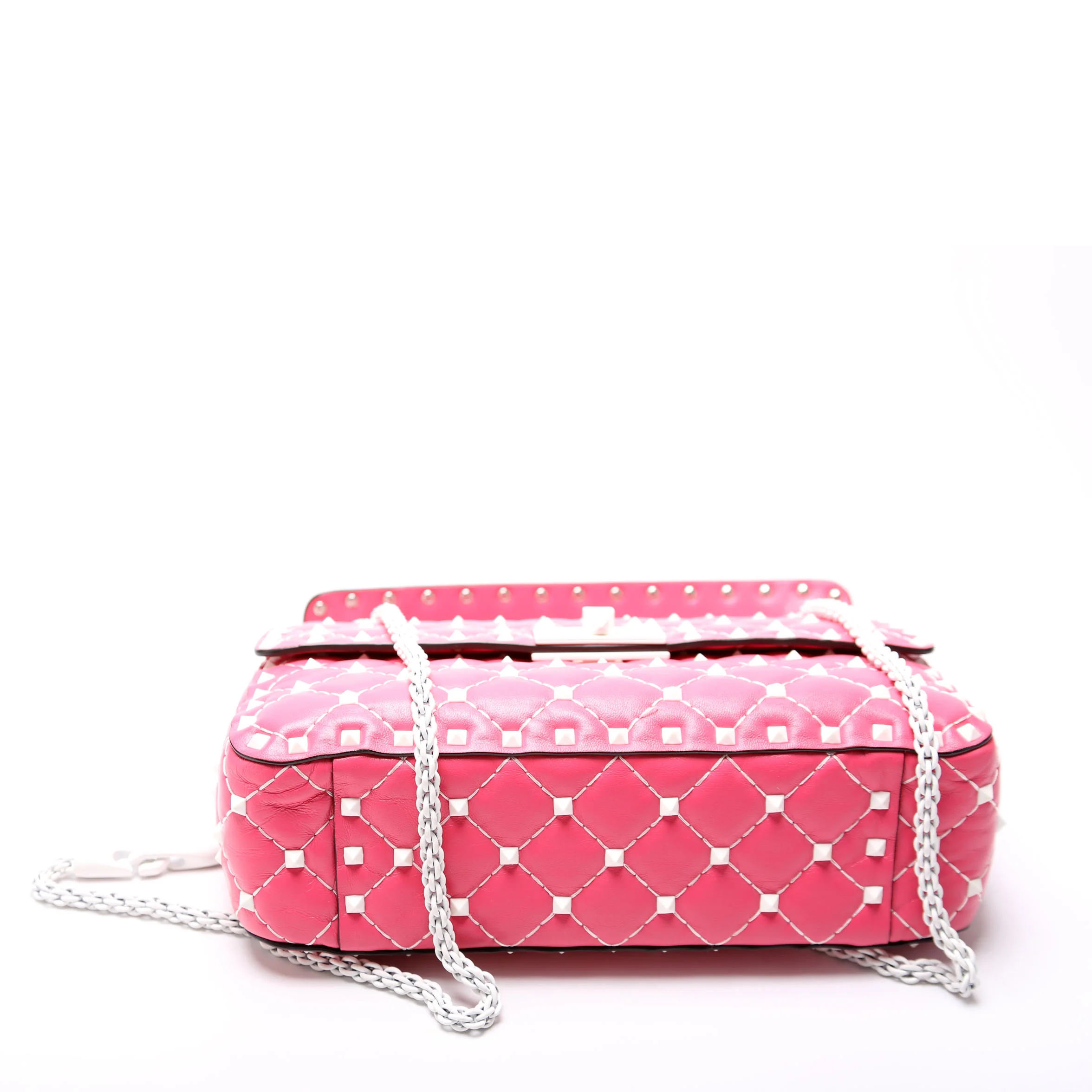 Rockstud Spike Bag Small Pink - Image 4