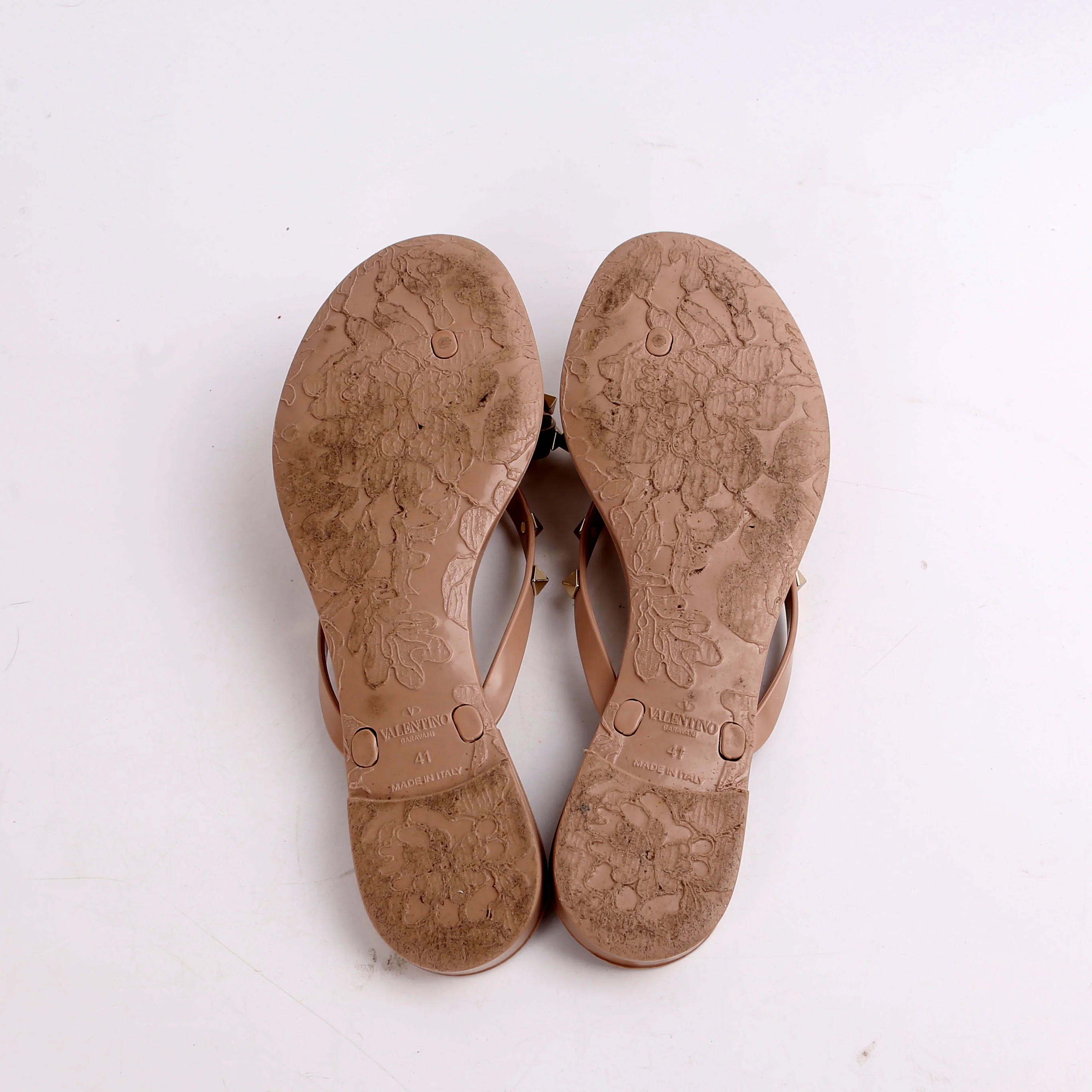 Rockstud T-Strap Sandals Size 41 - Image 6