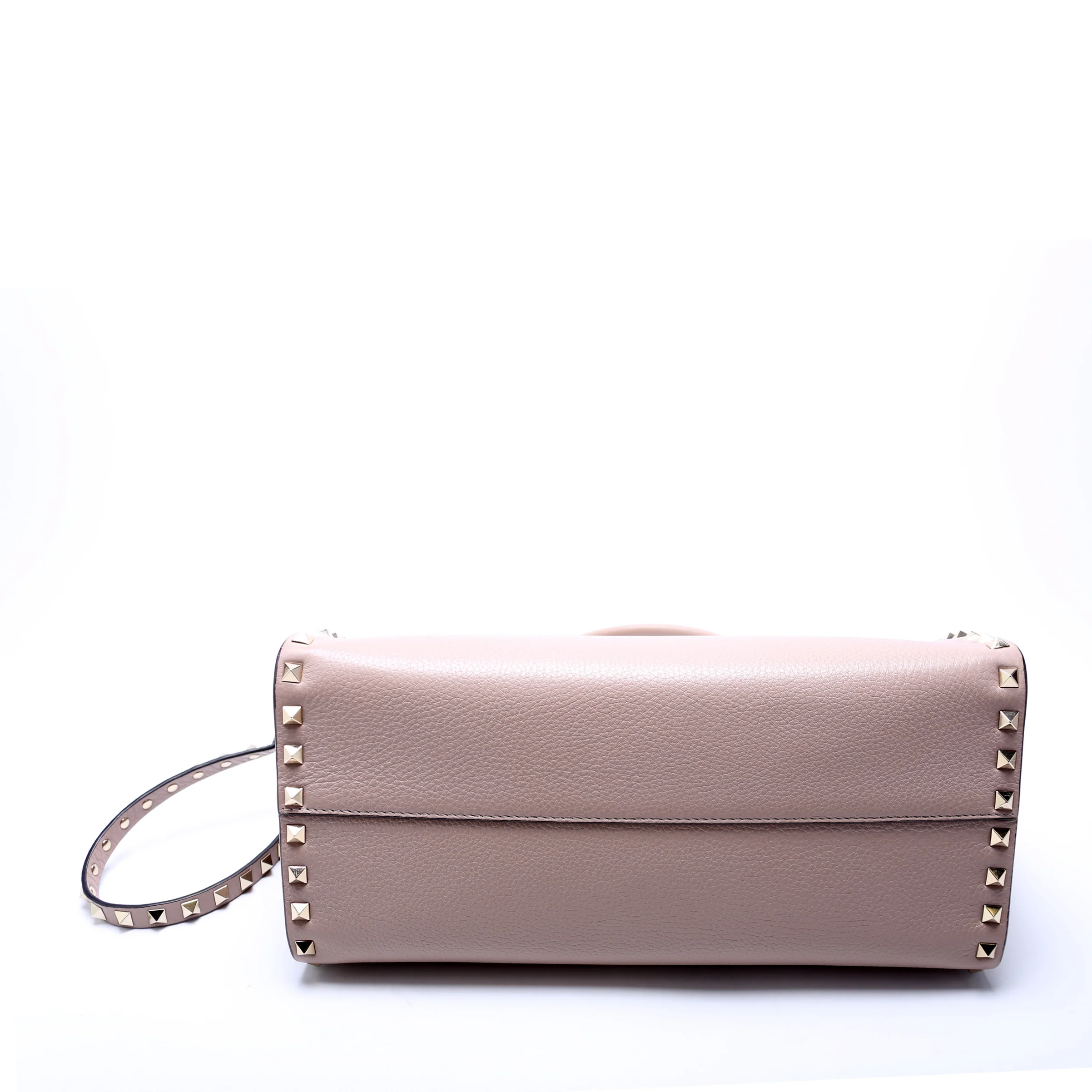 Rockstud Top Handle Tote Pink - Image 4