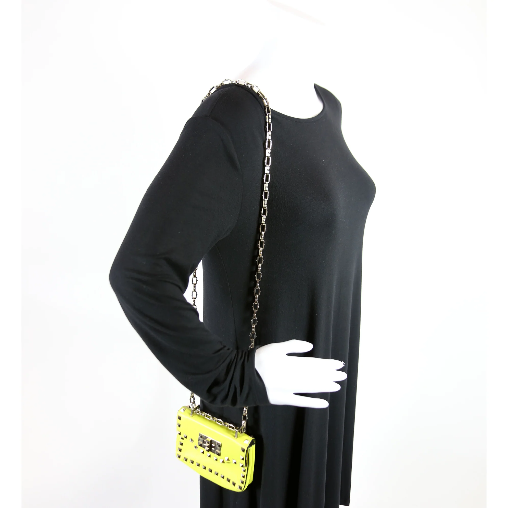Rockstud Turnlock Chain Bag - Image 10