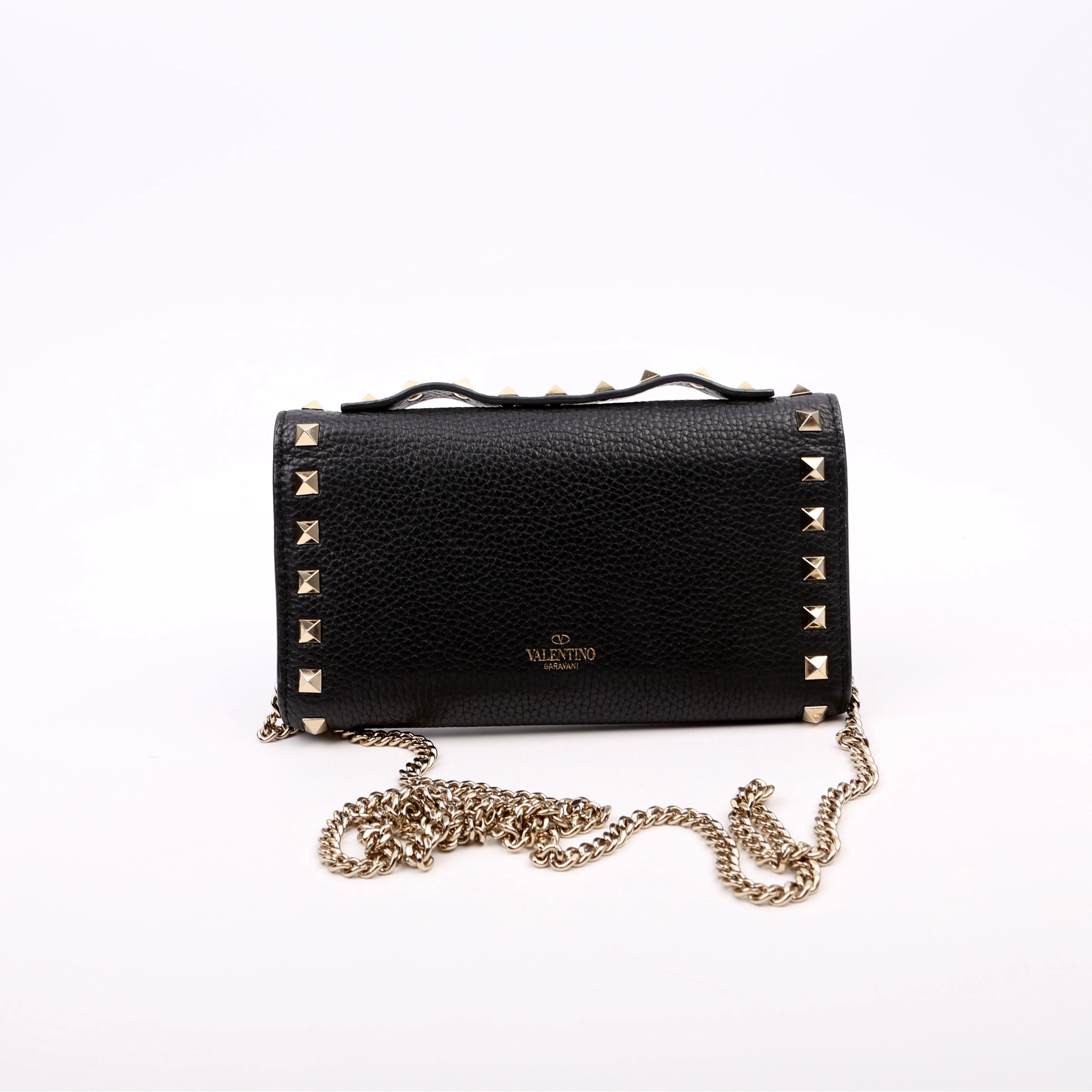 Rockstud WOC Grainy Calfskin Black - Image 3