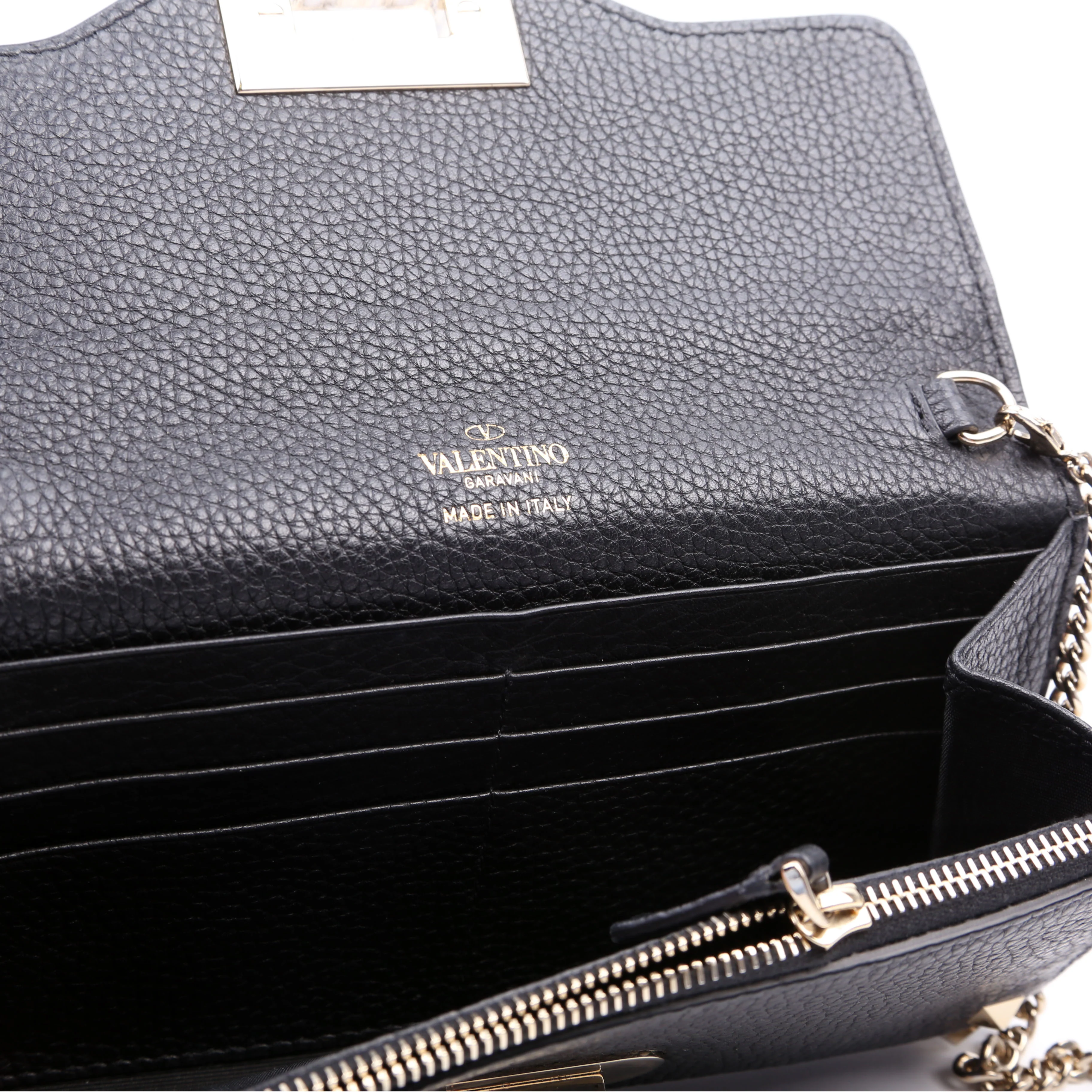 Rockstud WOC Grainy Calfskin Black - Image 9