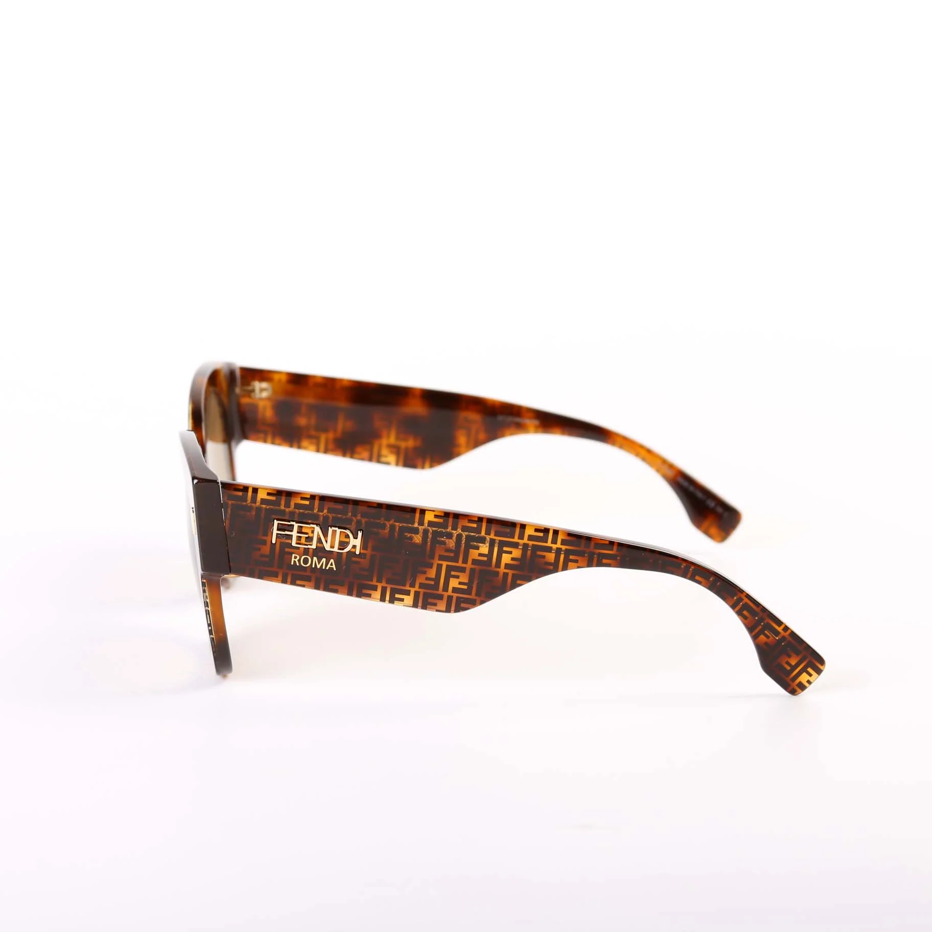 Roma FF Acetate Frame Sunglasses - Image 4