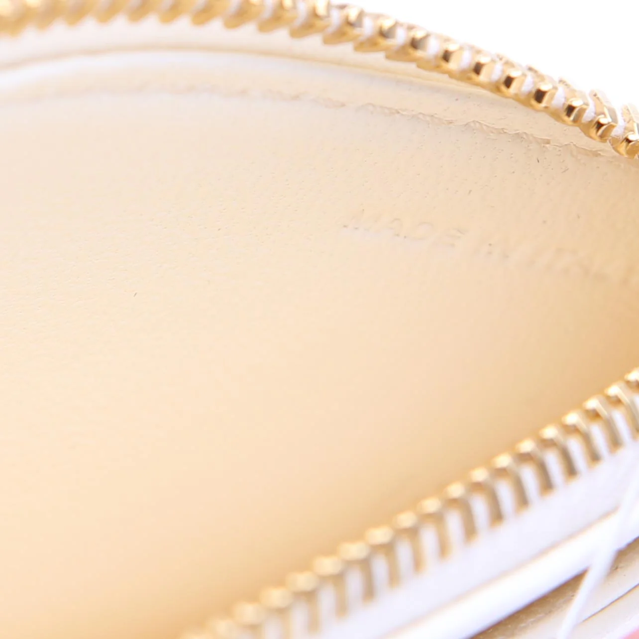 Roman Stud Coin/Card Case White - Image 9