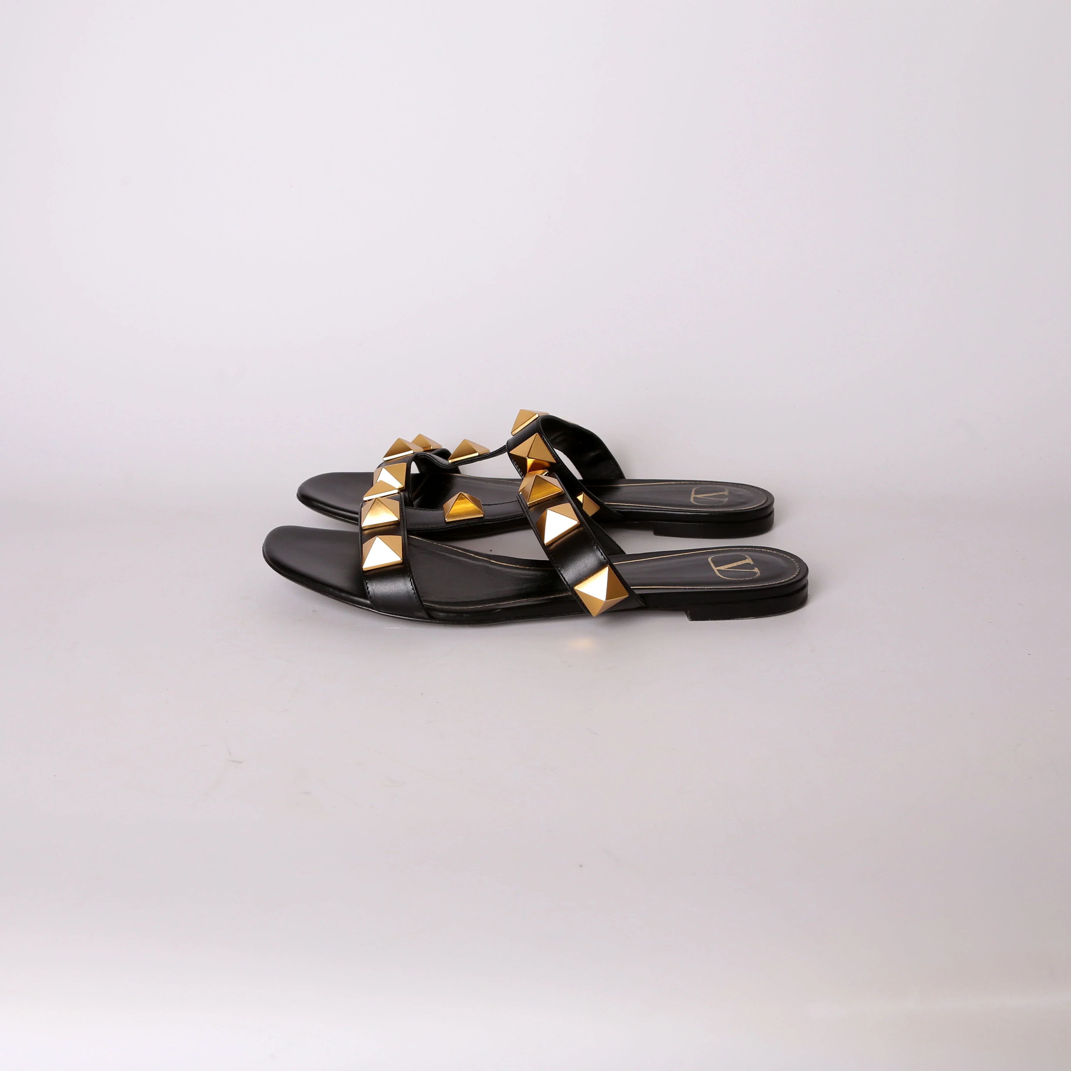 Roman Stud Mule Sandals Size 39 - Image 3