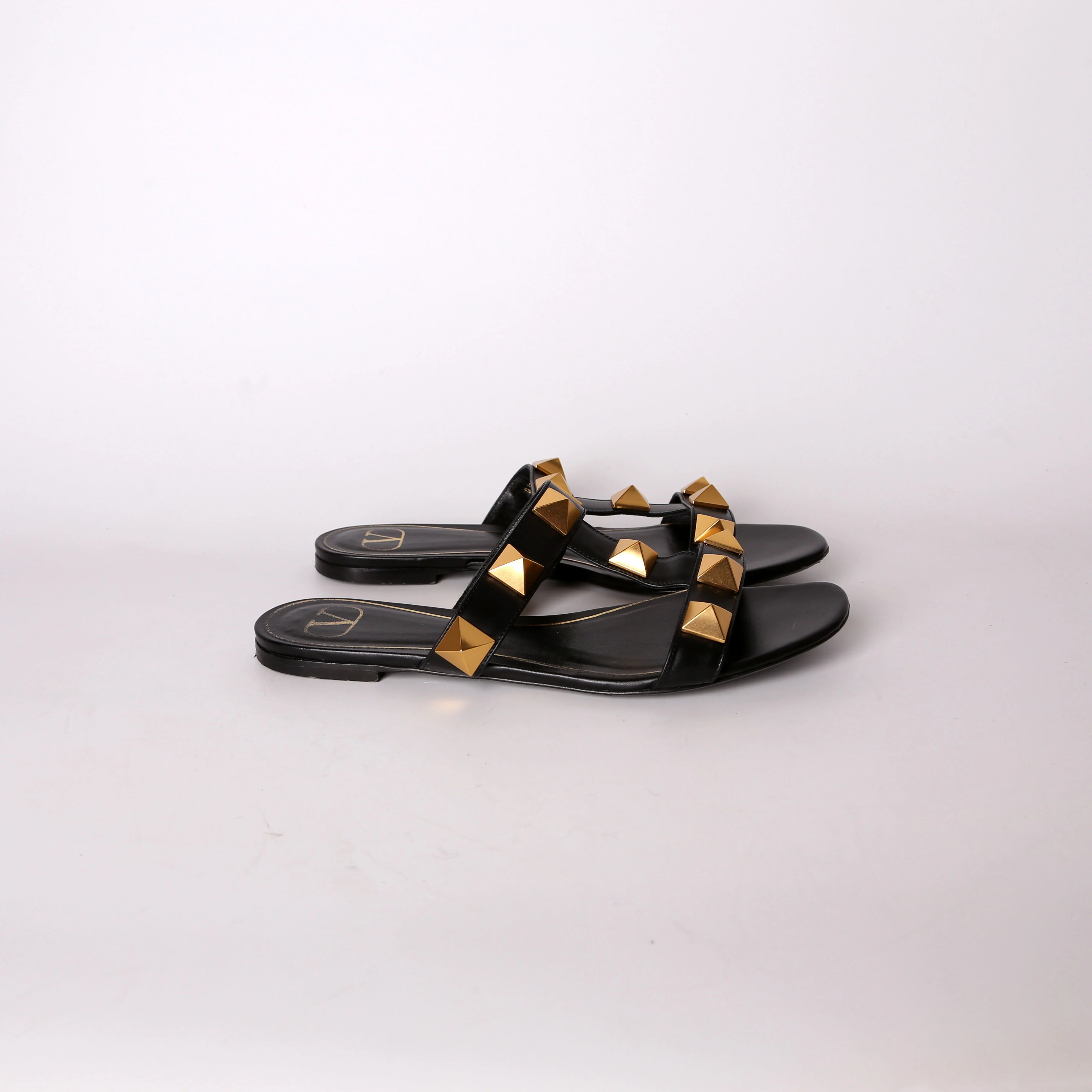 Roman Stud Mule Sandals Size 39 - Image 5