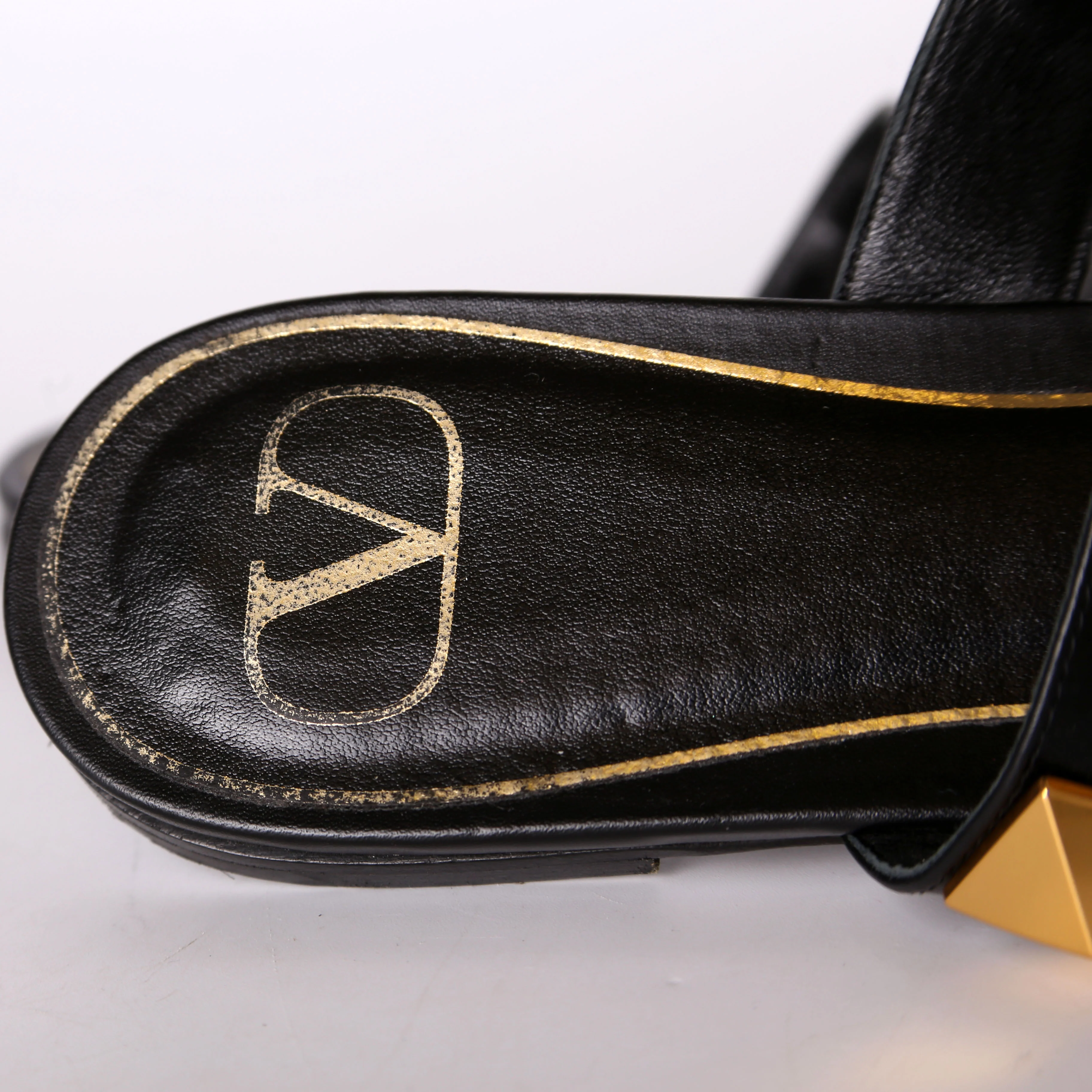 Roman Stud Mule Sandals Size 39 - Image 6