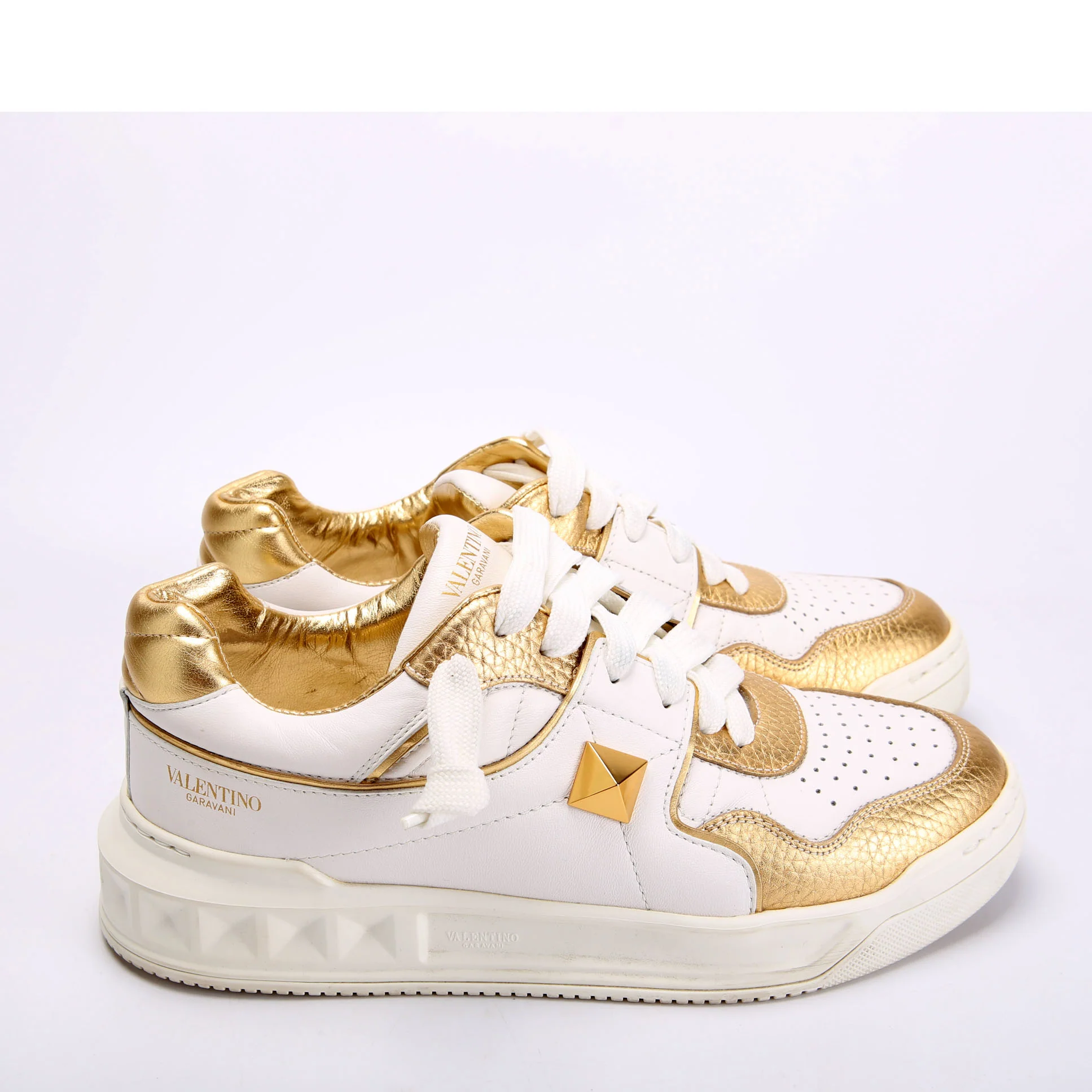 Roman Stud Sneakers Size 38.5 - Image 3