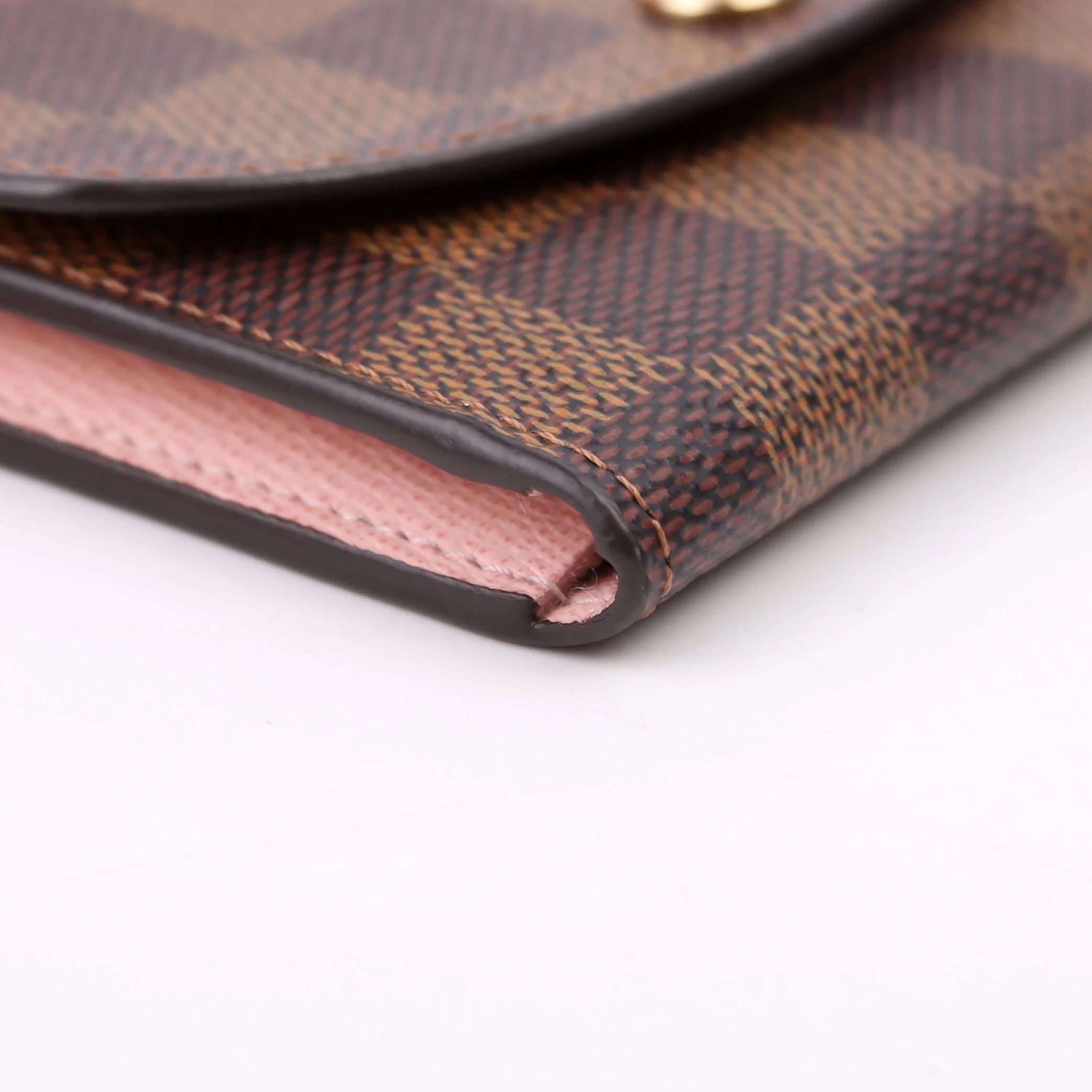 Rosalie Coin Purse Damier Ebene Pink - Image 5