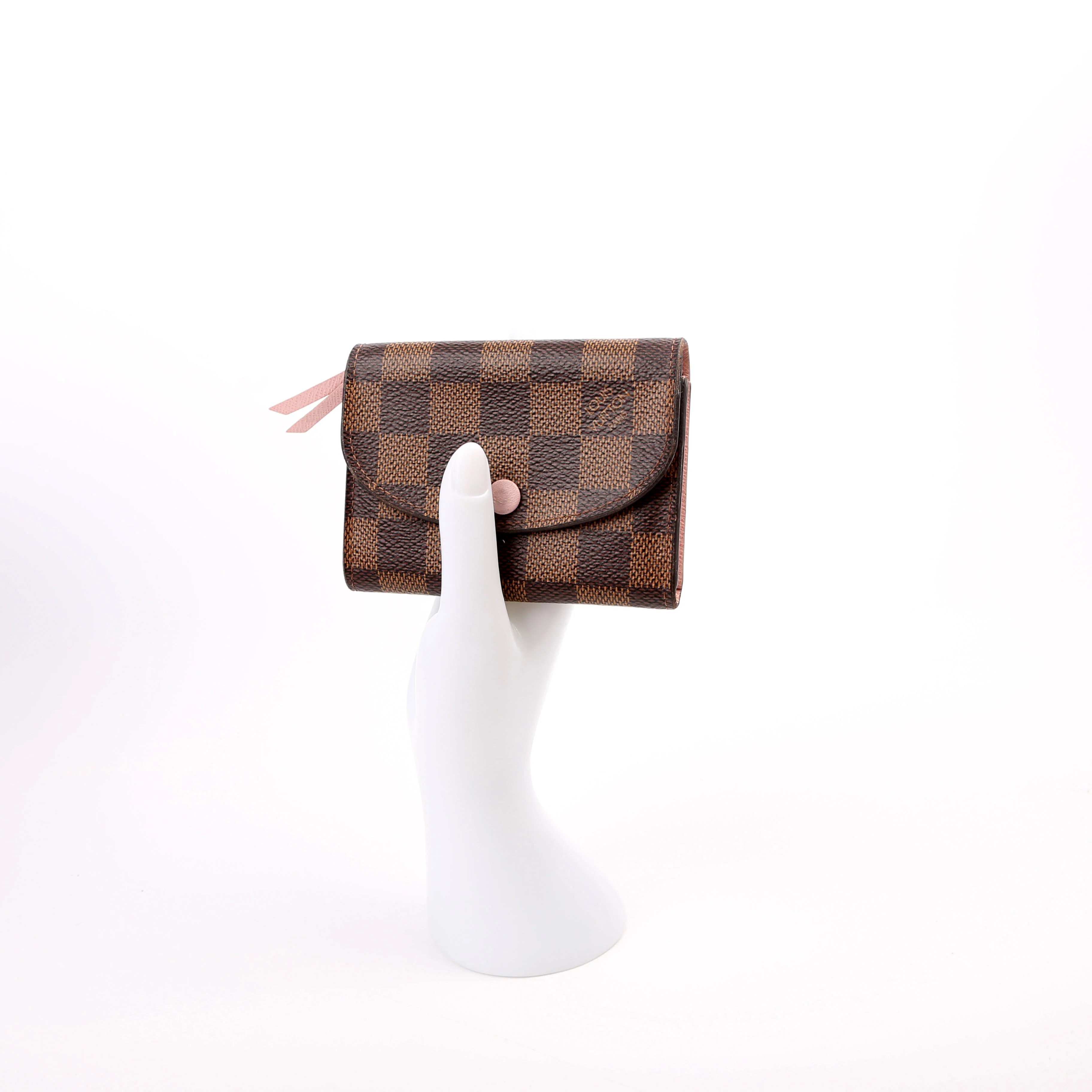 Rosalie Coin Purse Damier Ebene Pink - Image 14