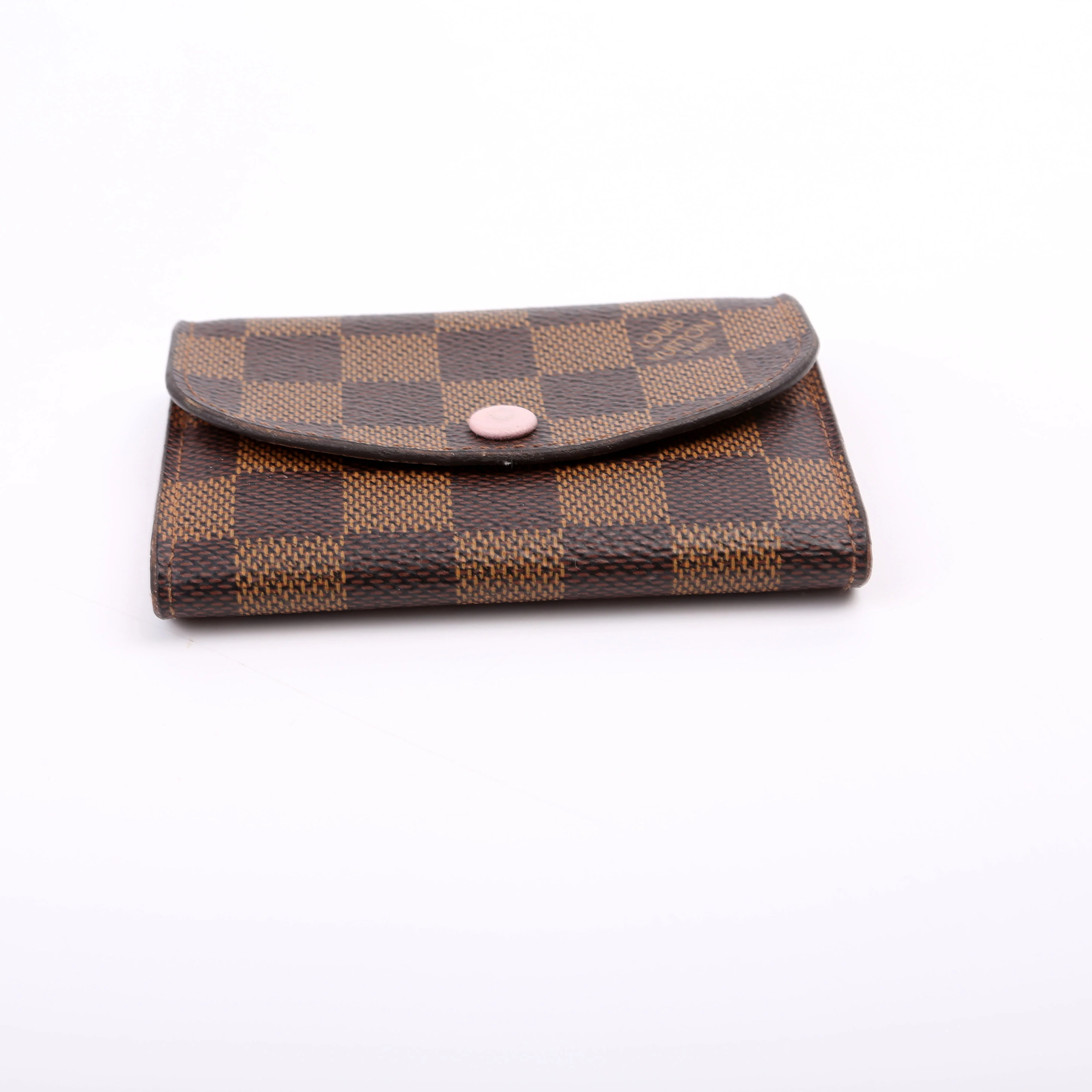 Rosalie Coin Purse Damier Ebene Pink - Image 4
