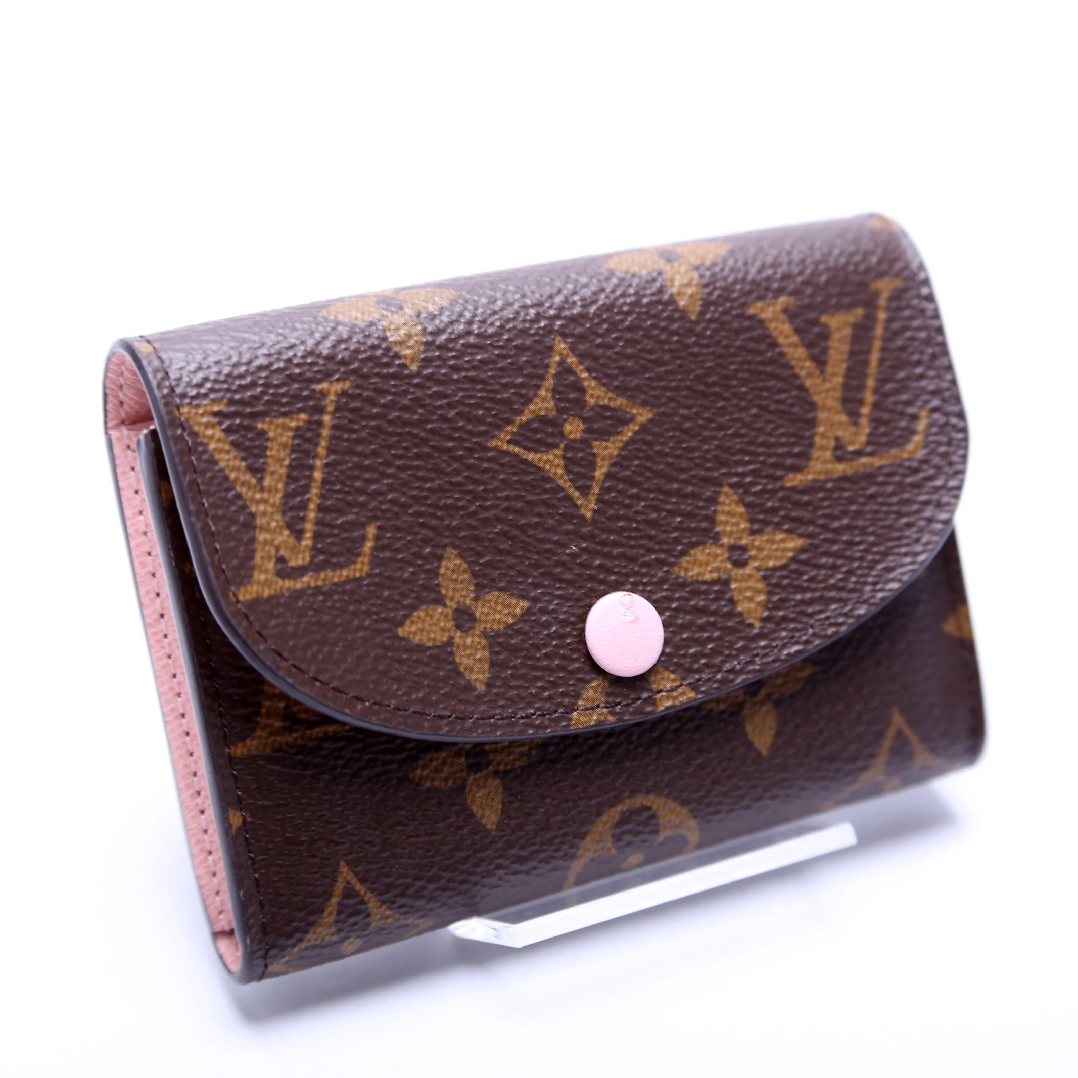 Rosalie Coin Purse Monogram Pink - Image 3