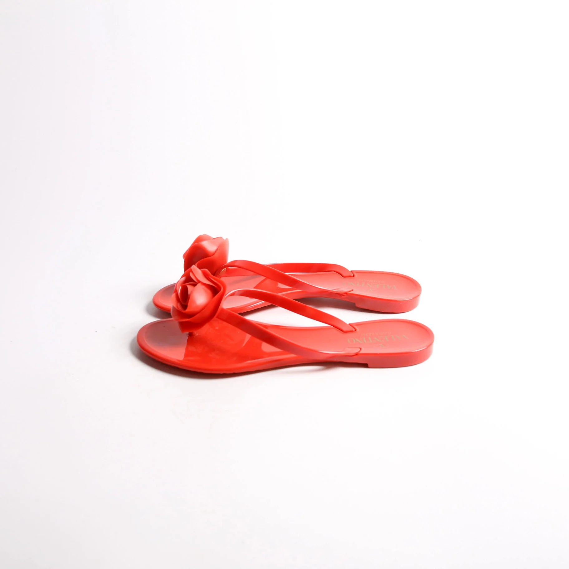 Rose Jelly Flip Flops Size 38 - Image 3