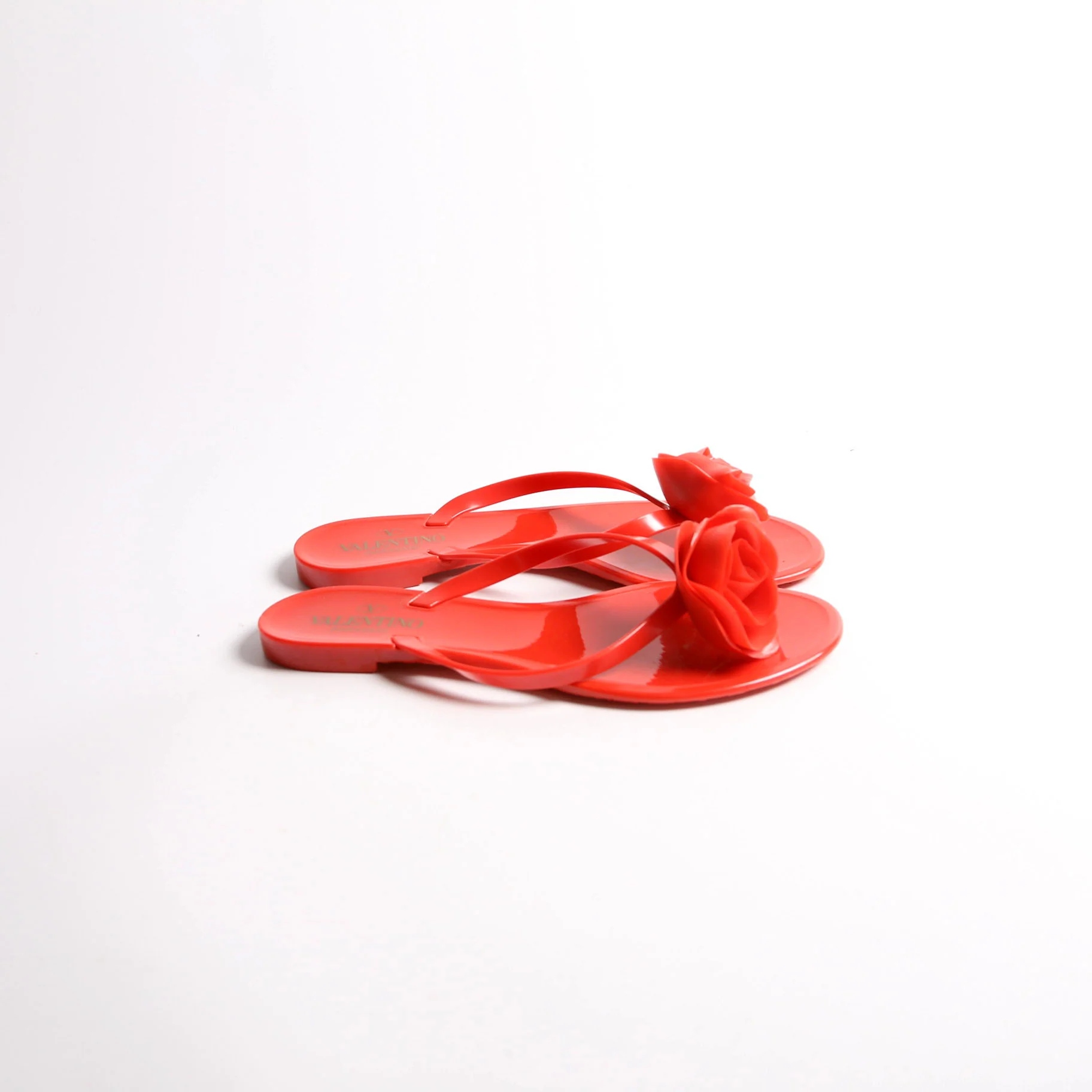 Rose Jelly Flip Flops Size 38 - Image 5