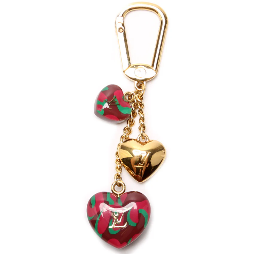 Rouge Fauviste Heart Bag Charm