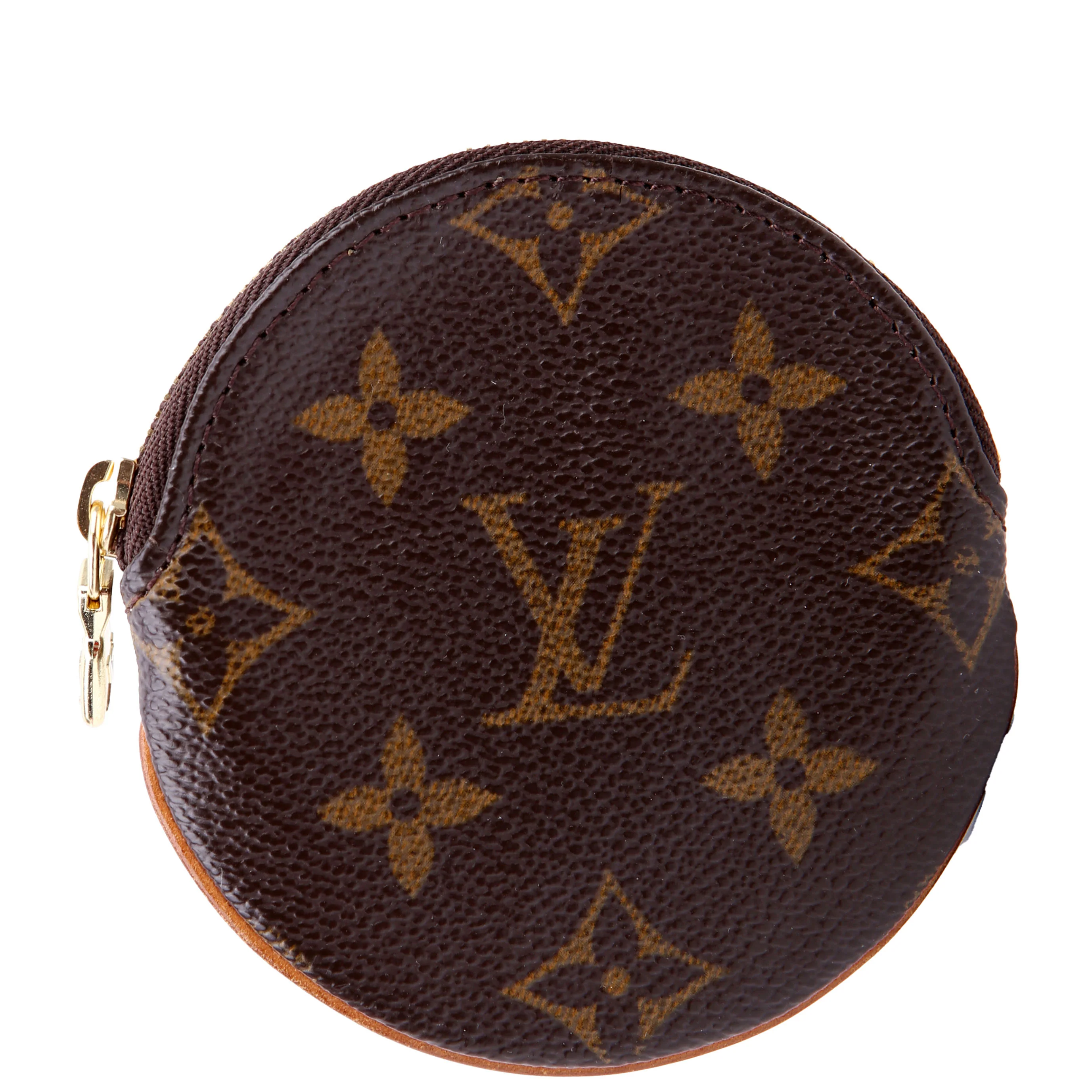 Round Coin Purse Monogram
