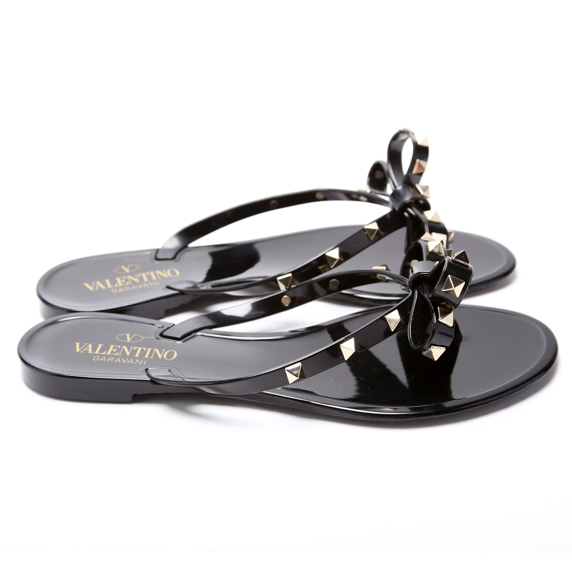 Rubber Rockstud Sandals Size 39 - Image 3