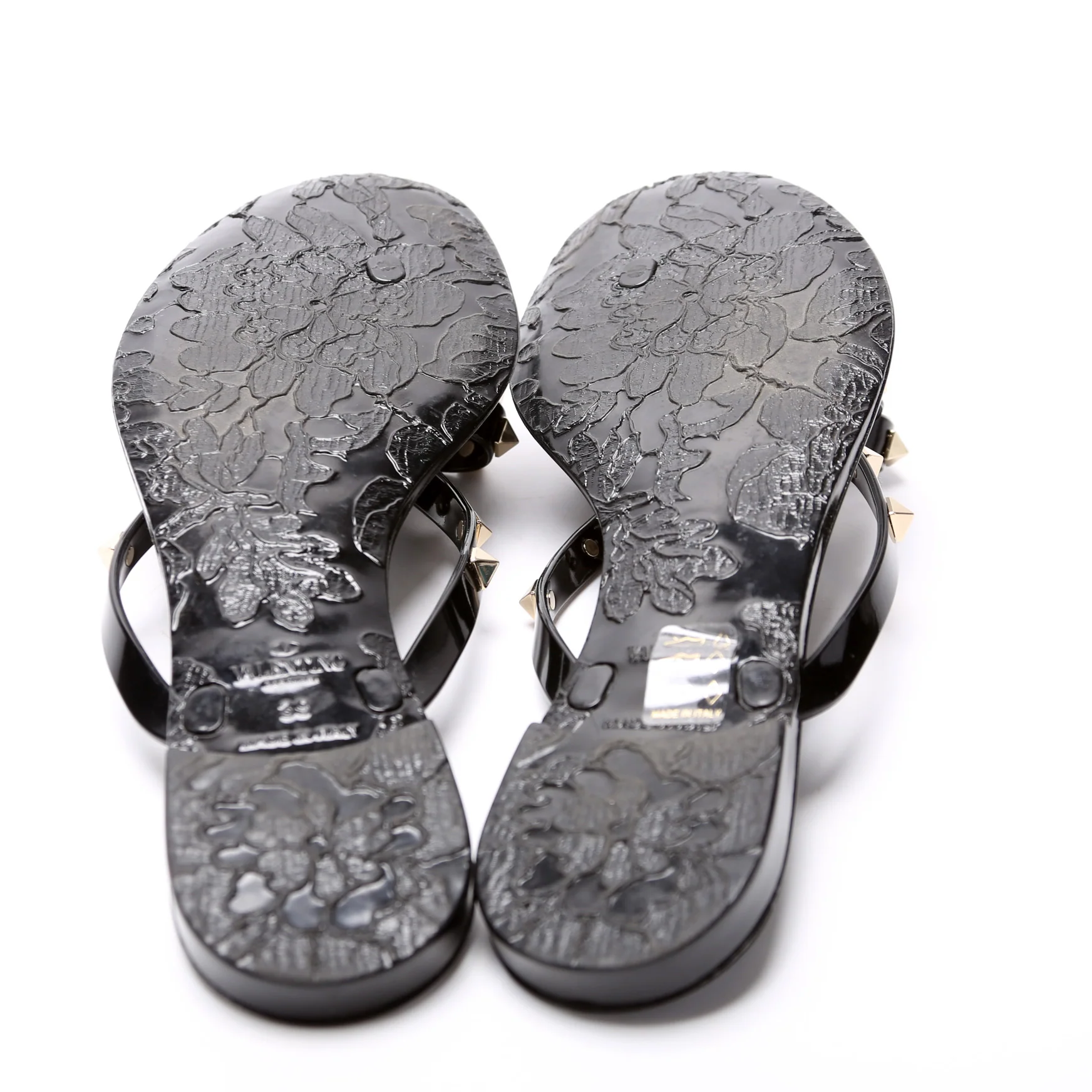Rubber Rockstud Sandals Size 39 - Image 6