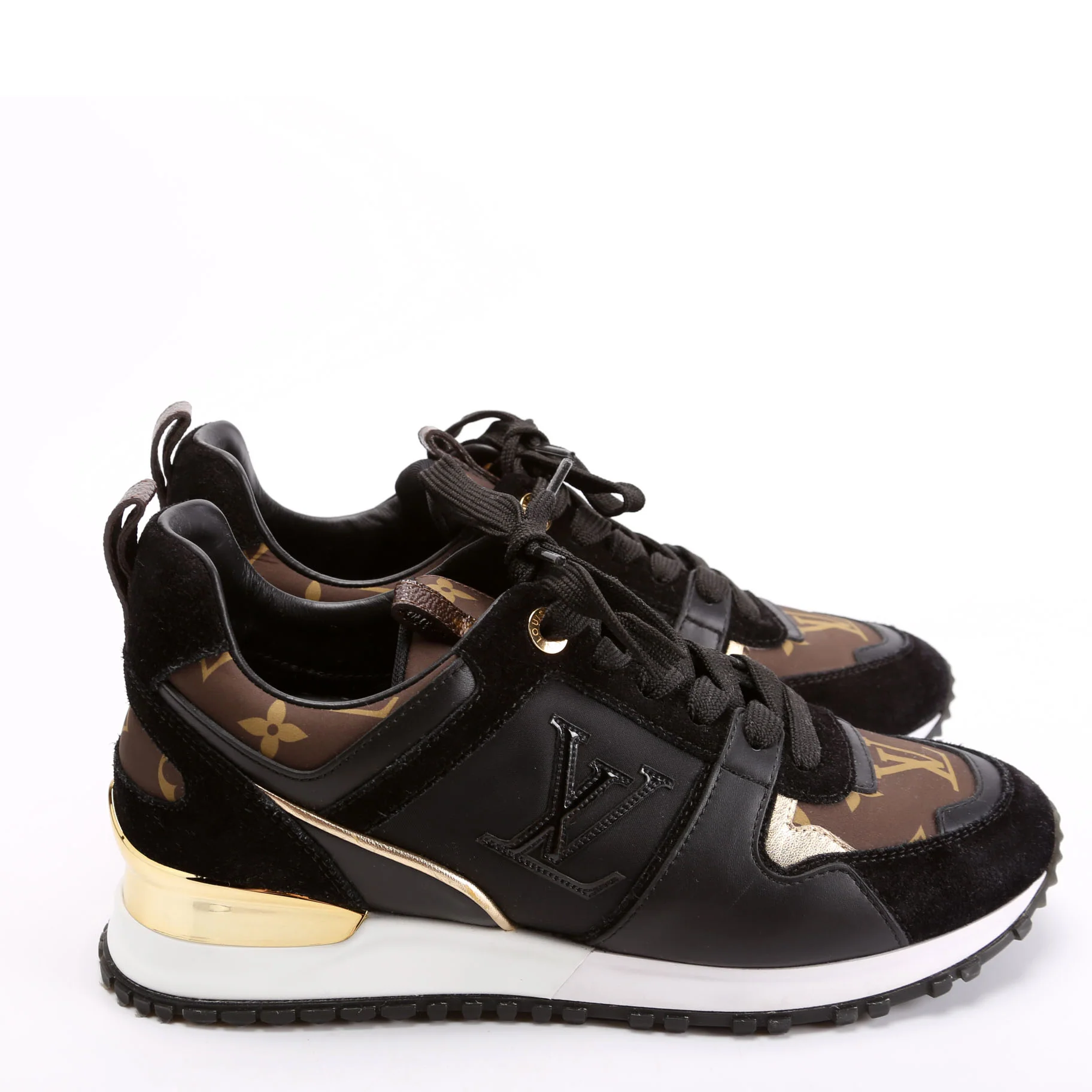 Run Away Nylon Monogram Sneakers Size 37.5 - Image 3