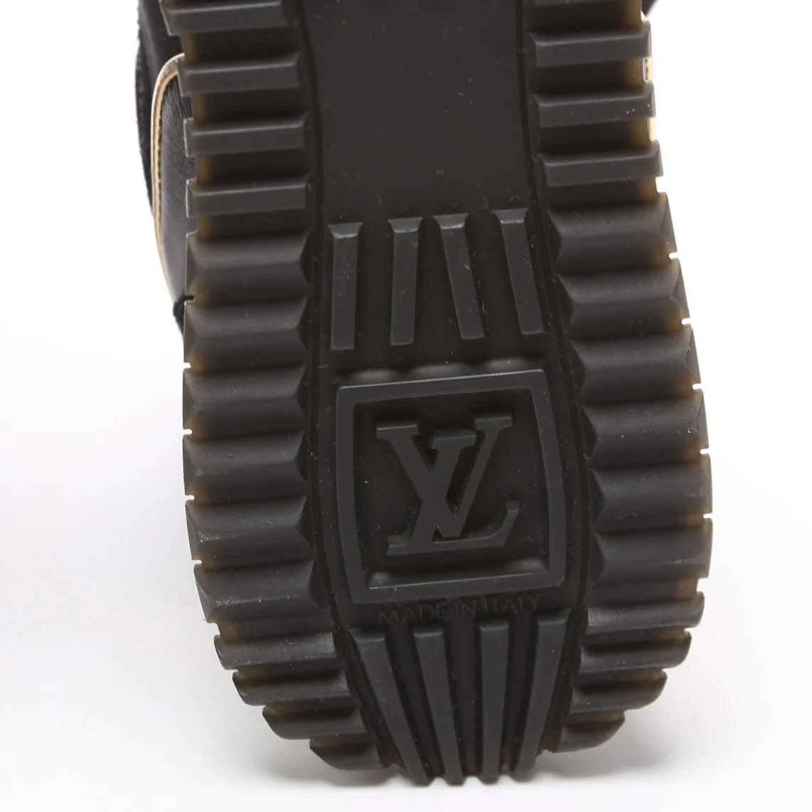 Run Away Nylon Sneakers Size 37 Black/Brown - Image 7