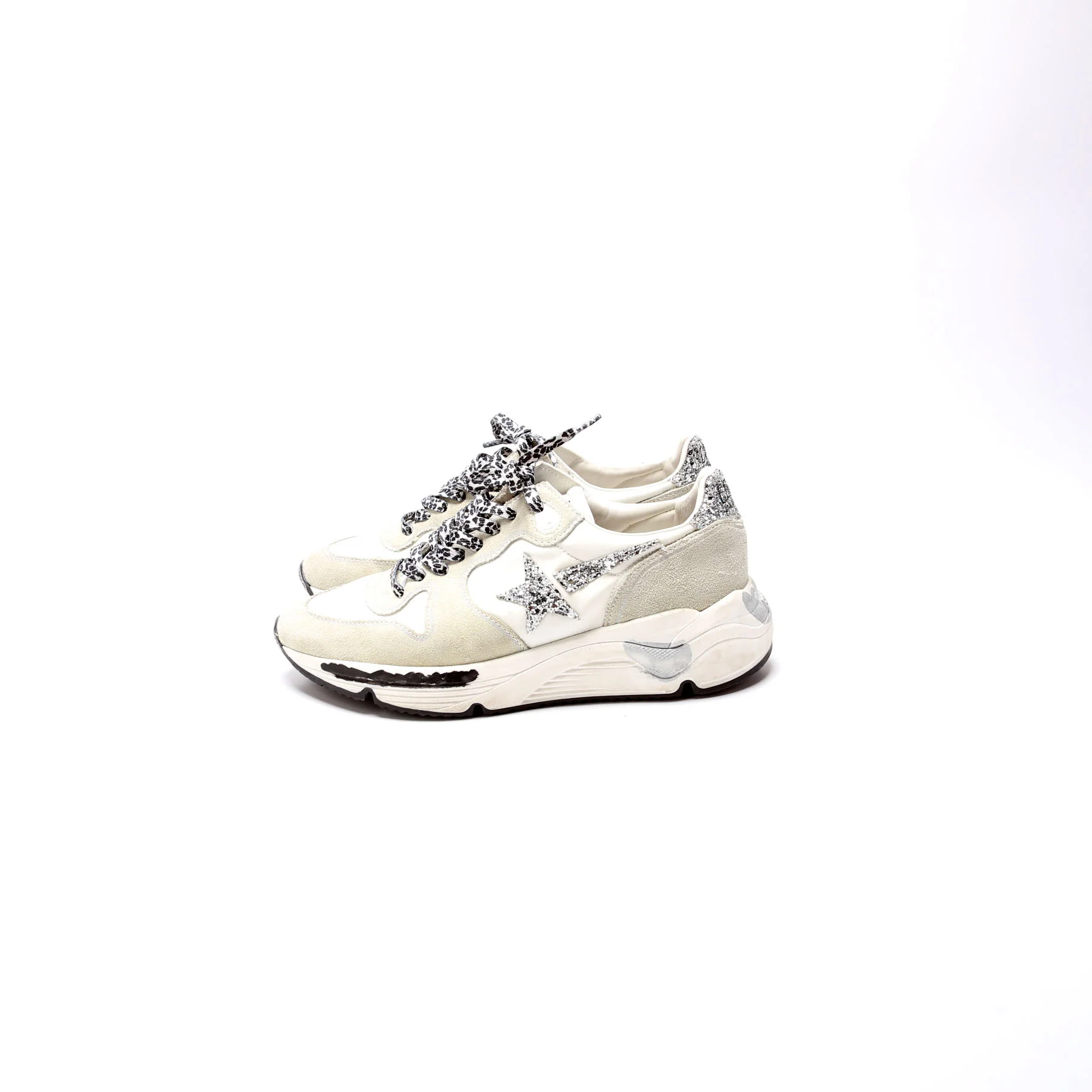 Running Sneakers Size 37 White/Beige - Image 3