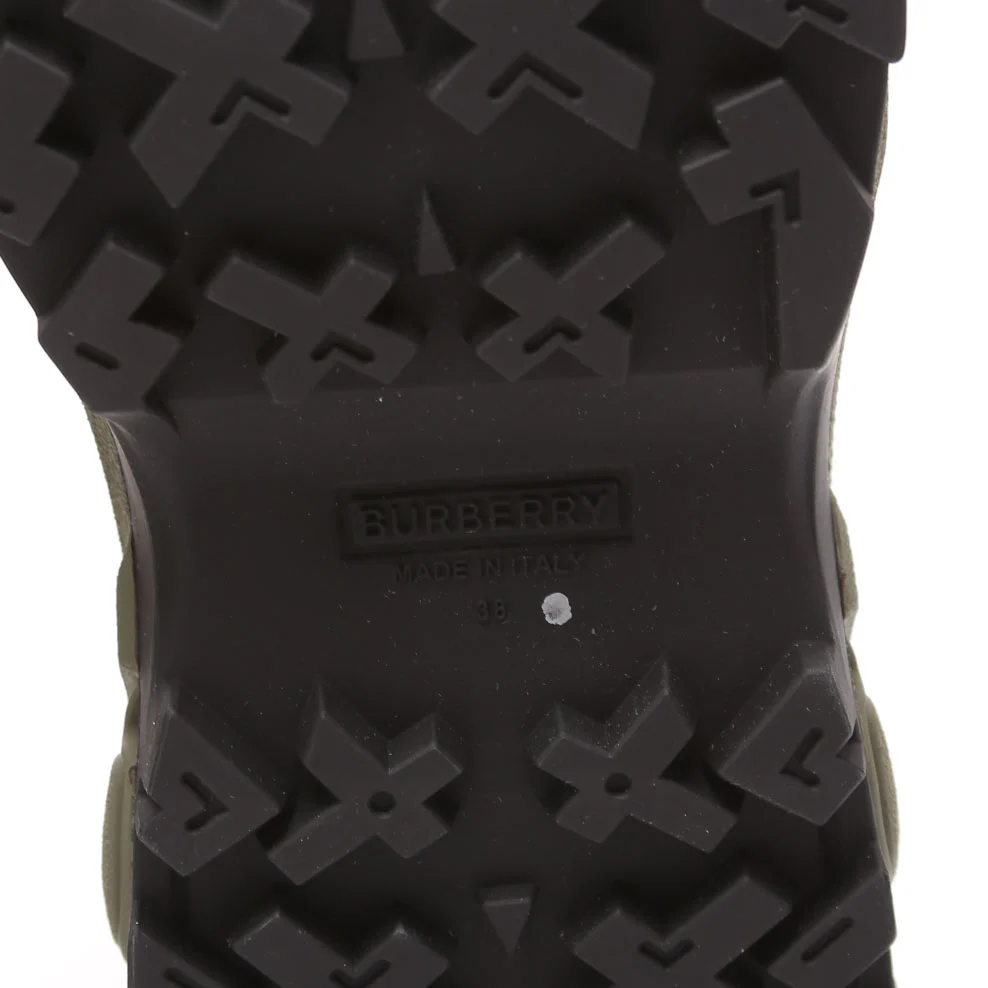 Ryan Check Rubber Rain Boots Size 38 - Image 6