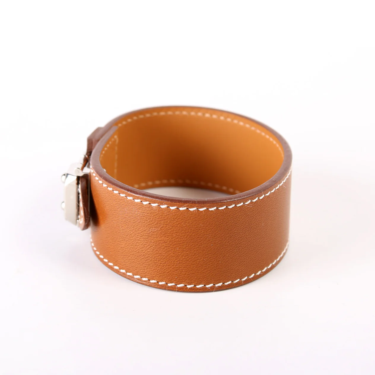 Sac A Depeches Leather Bracelet - Image 2