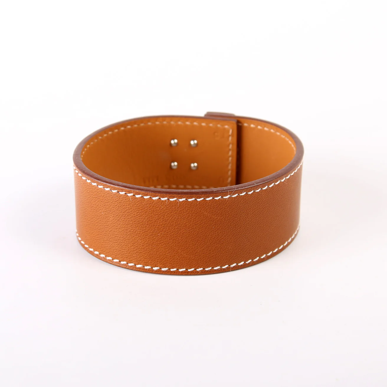 Sac A Depeches Leather Bracelet - Image 3
