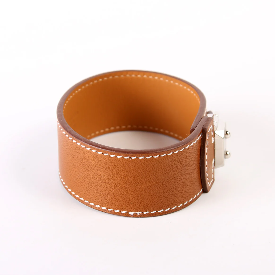 Sac A Depeches Leather Bracelet - Image 4