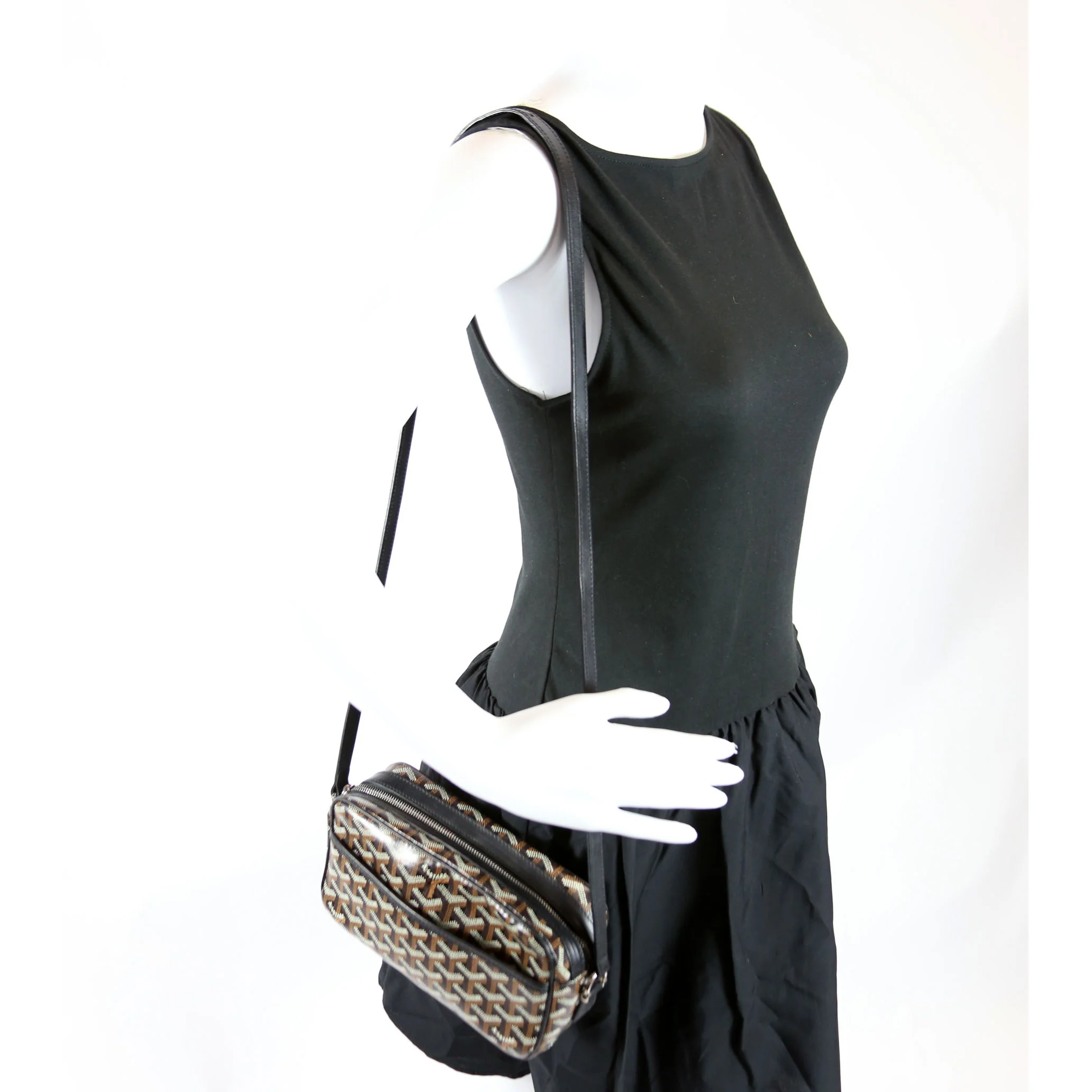 Sac Cap Vert Goyardine Black - Image 9