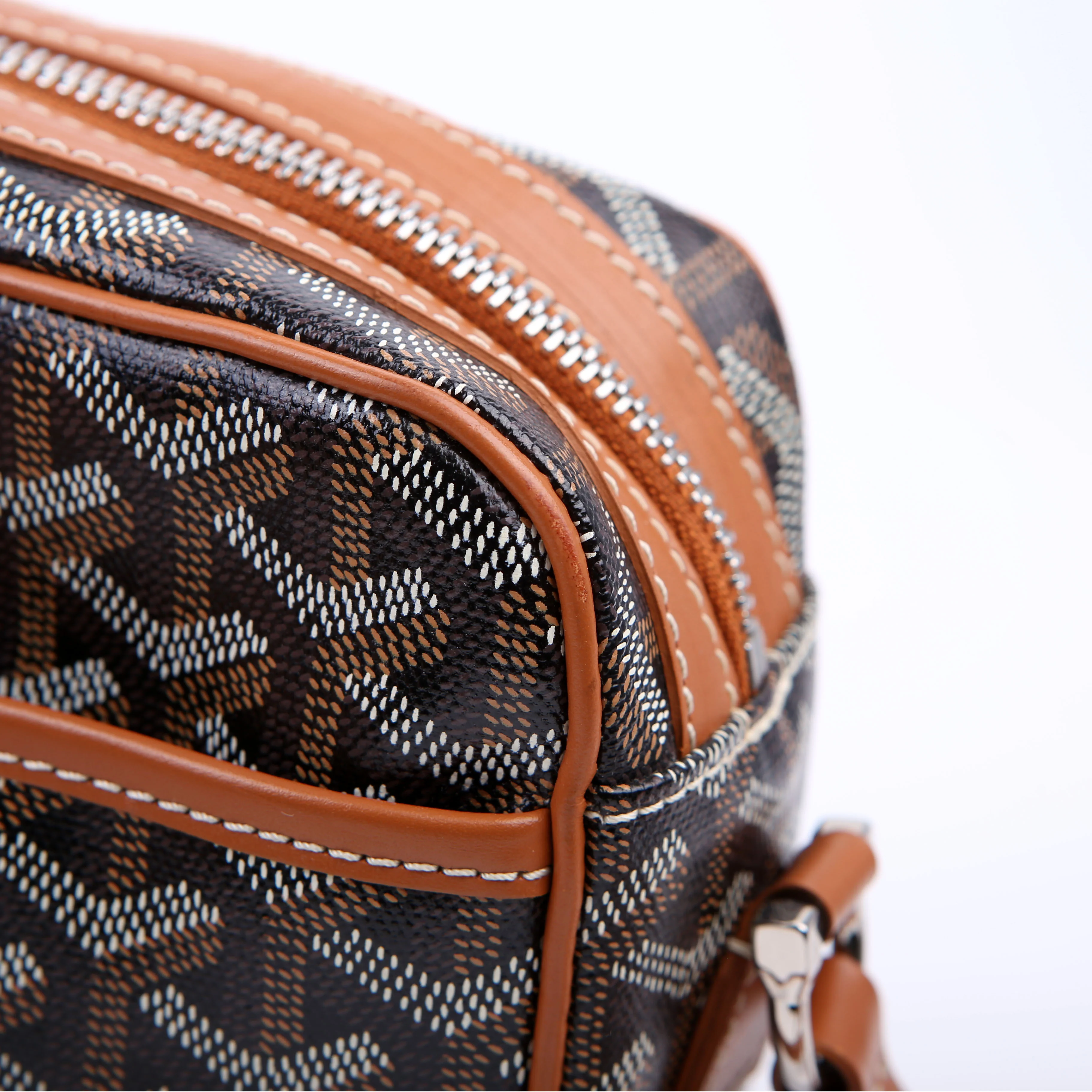 Sac Cap Vert Goyardine Black/Brown - Image 9