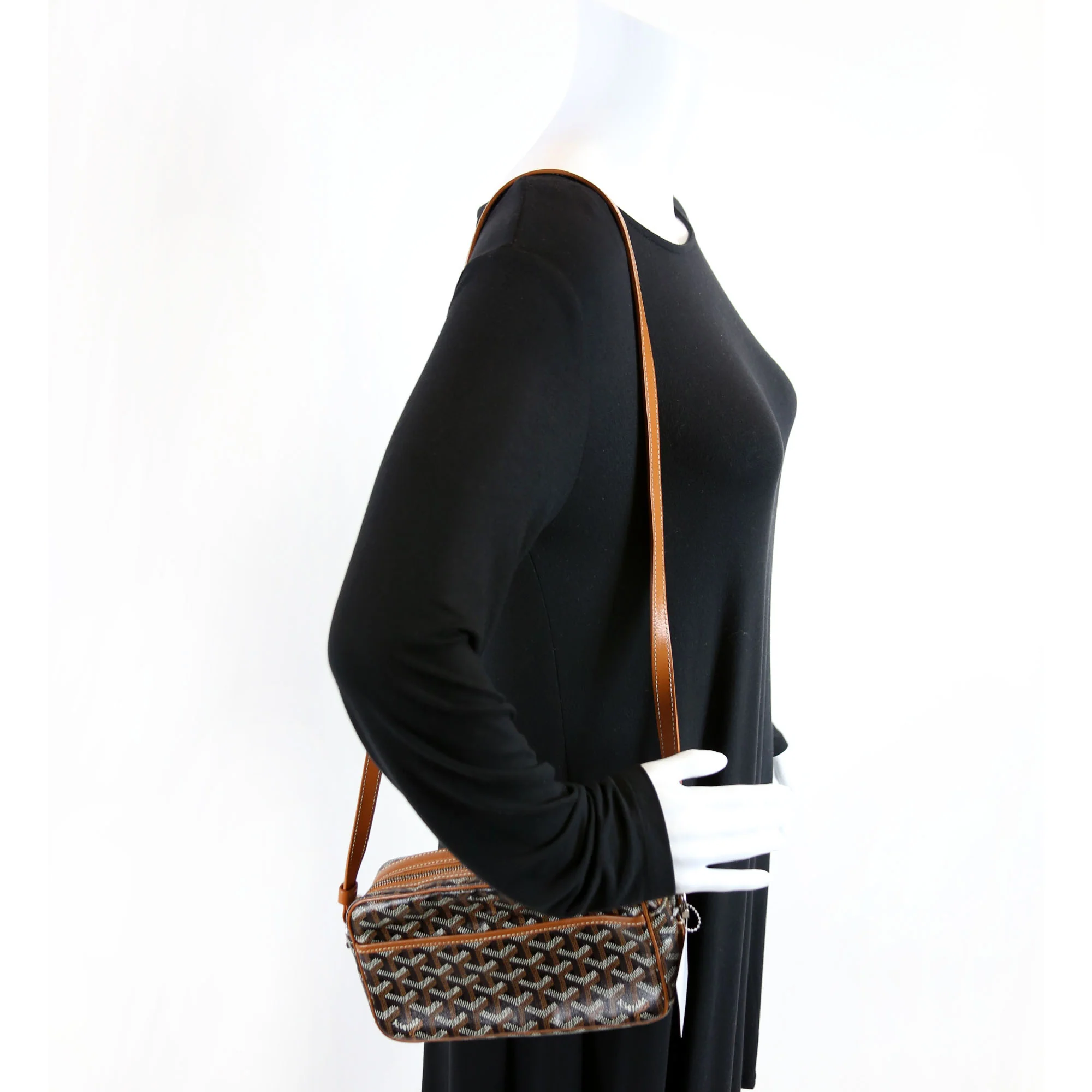 Sac Cap Vert Goyardine Brown - Image 9