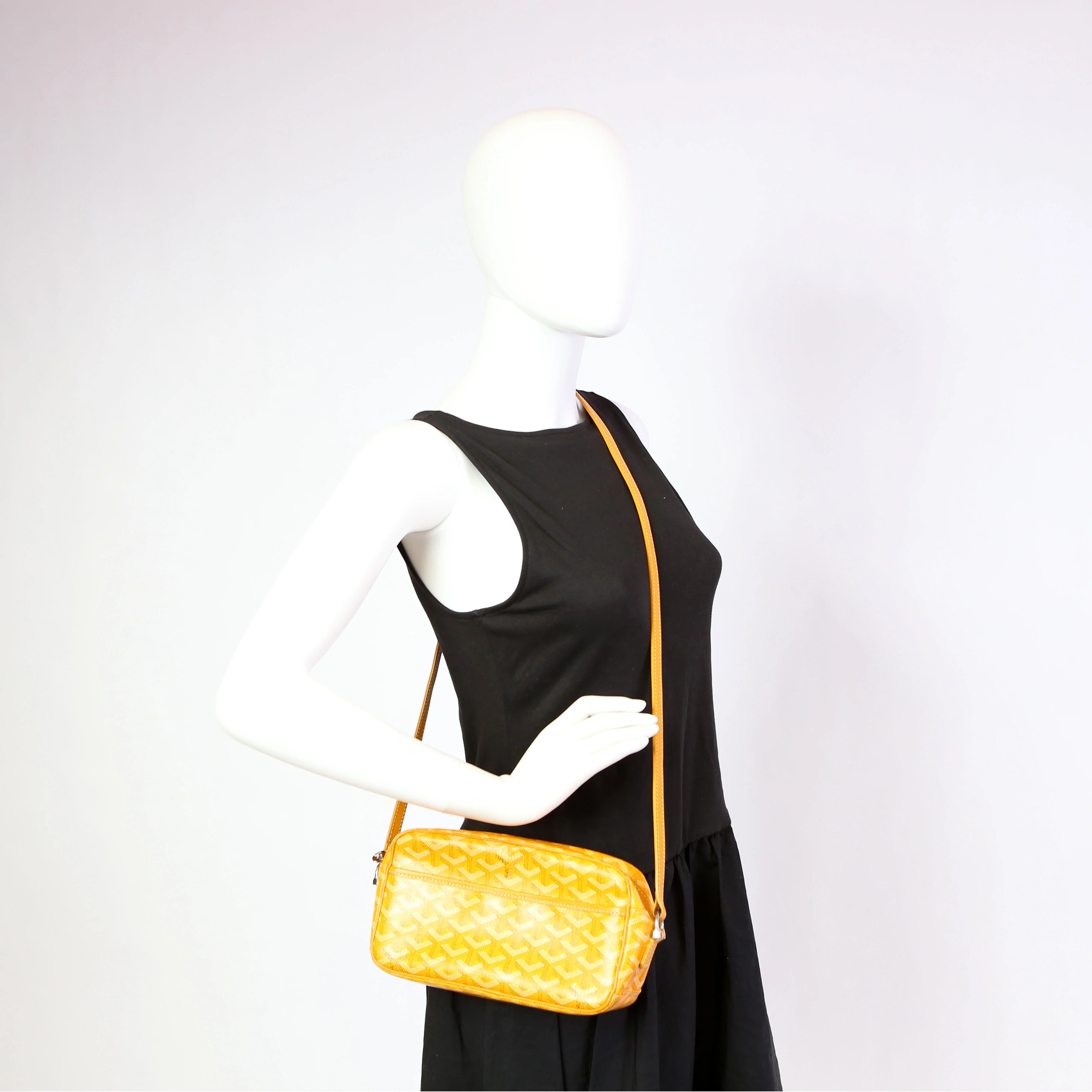 Sac Cap Vert Goyardine Yellow - Image 17