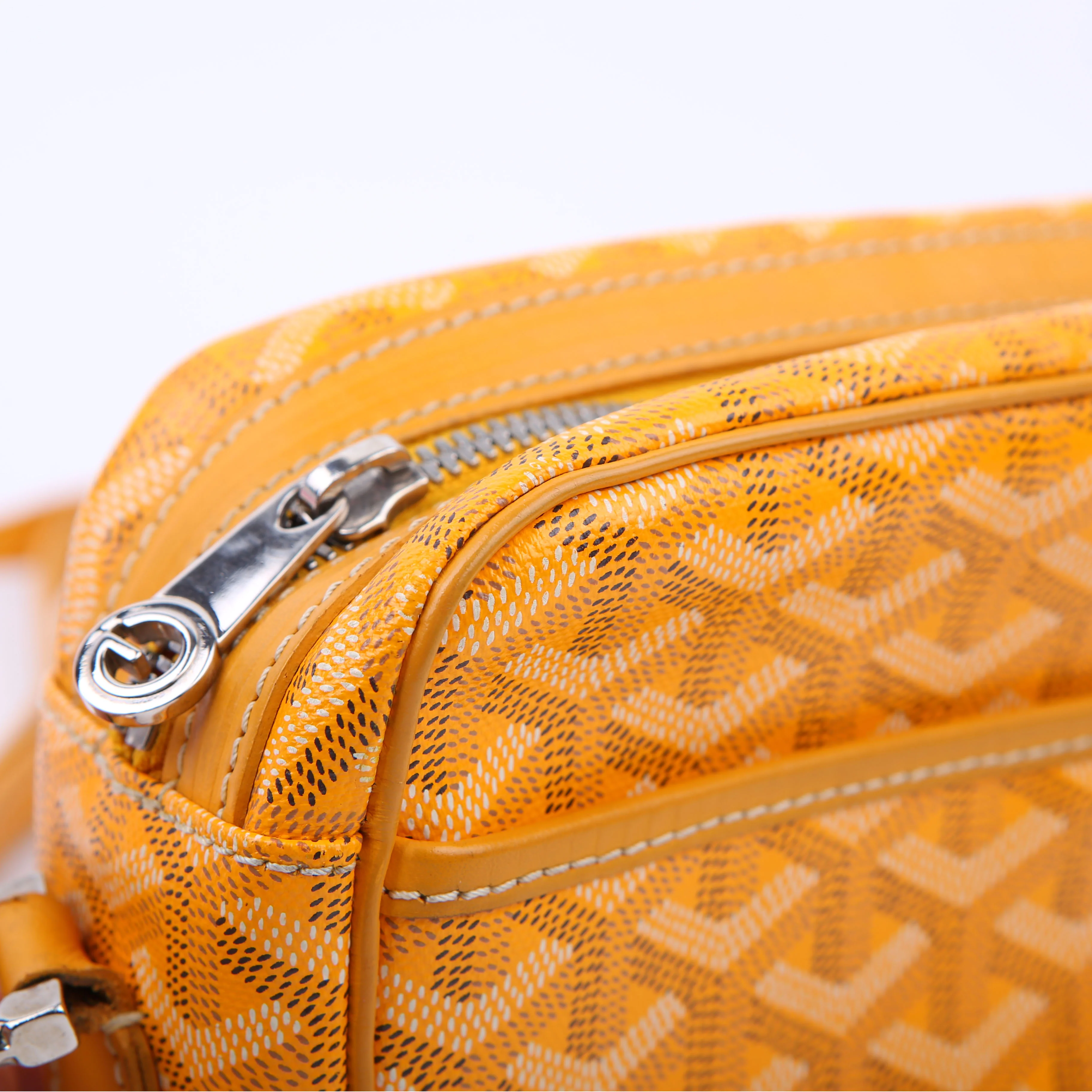 Sac Cap Vert Goyardine Yellow - Image 8