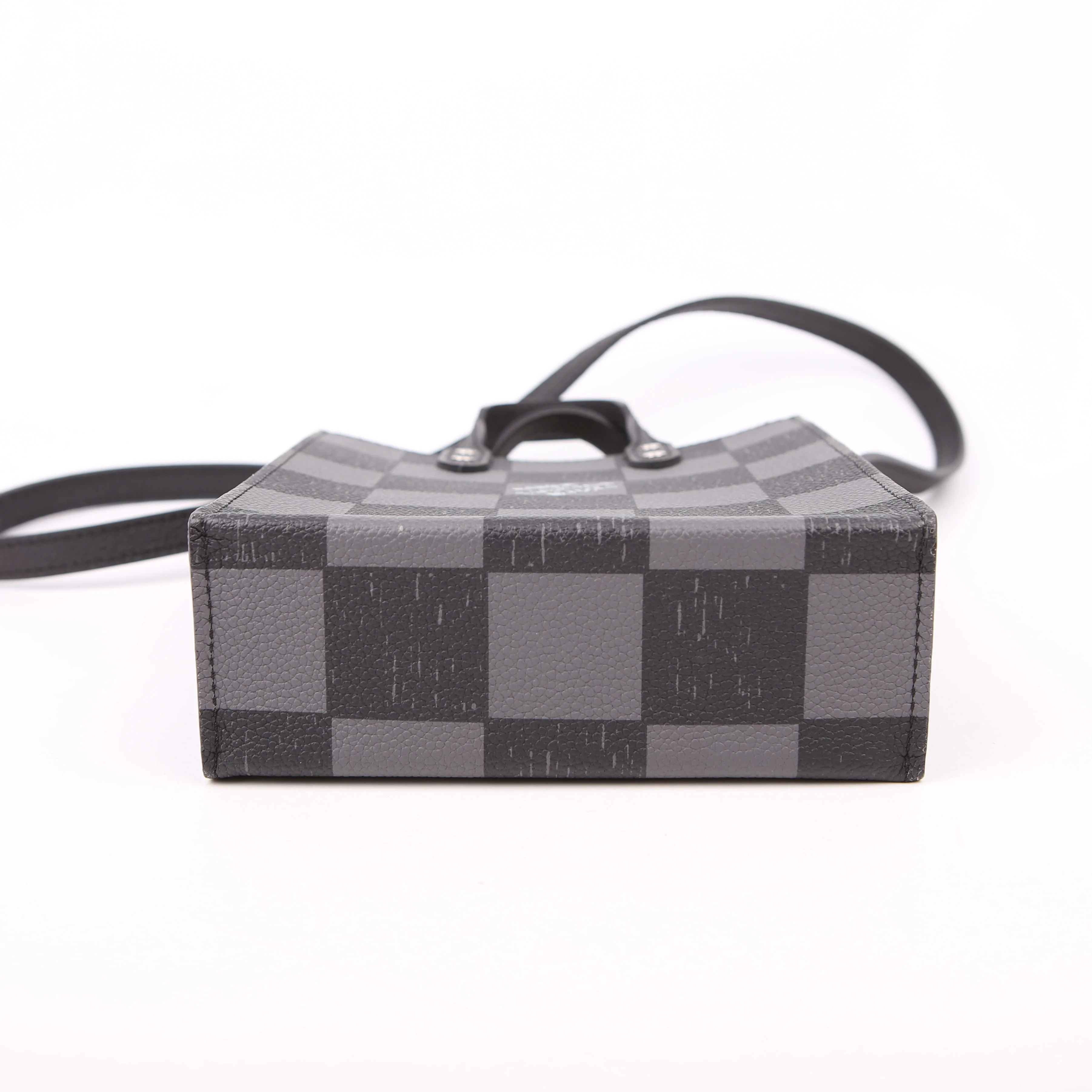 Sac Plat XS Abloh Checkers Black - Image 4