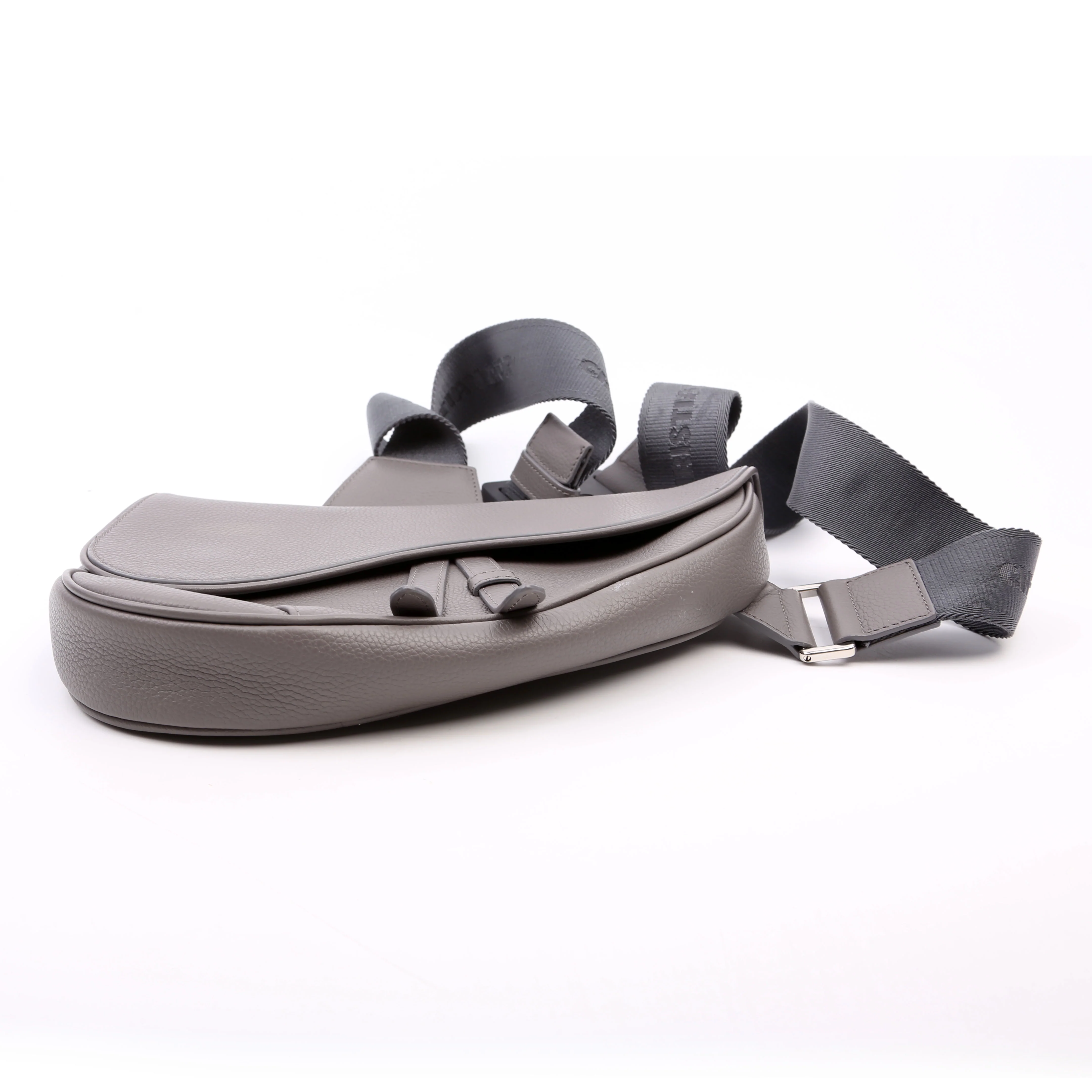 Saddle Bag Mens Sling Grey - Image 5