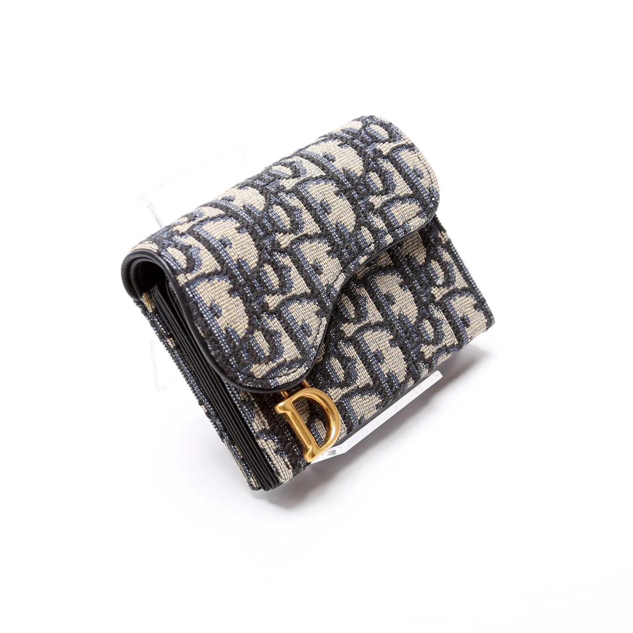 Saddle Card Holder Oblique Navy - Image 3