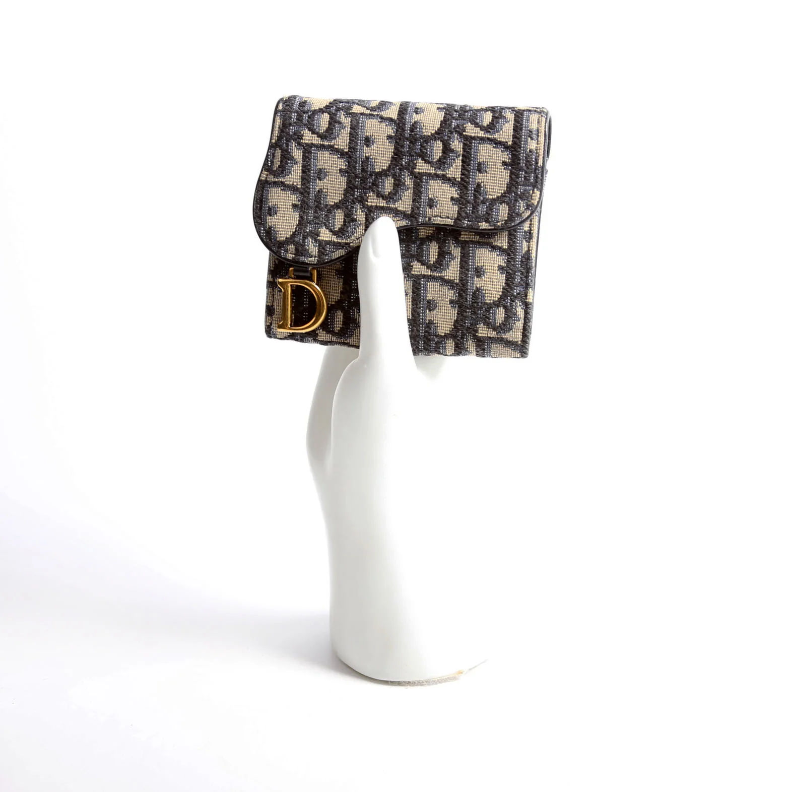 Saddle Lotus Wallet Oblique Medium - Image 13