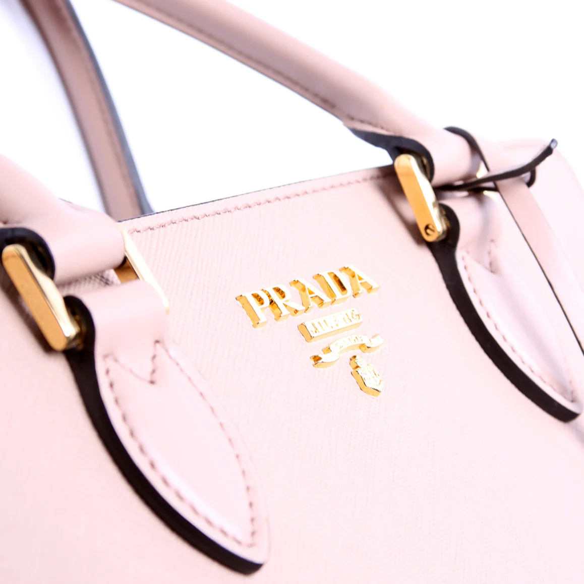 Saffiano/Calfskin Top Handle Bag - Image 6