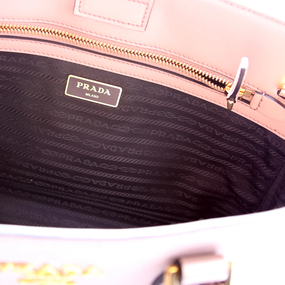Saffiano/Calfskin Top Handle Bag - Image 9