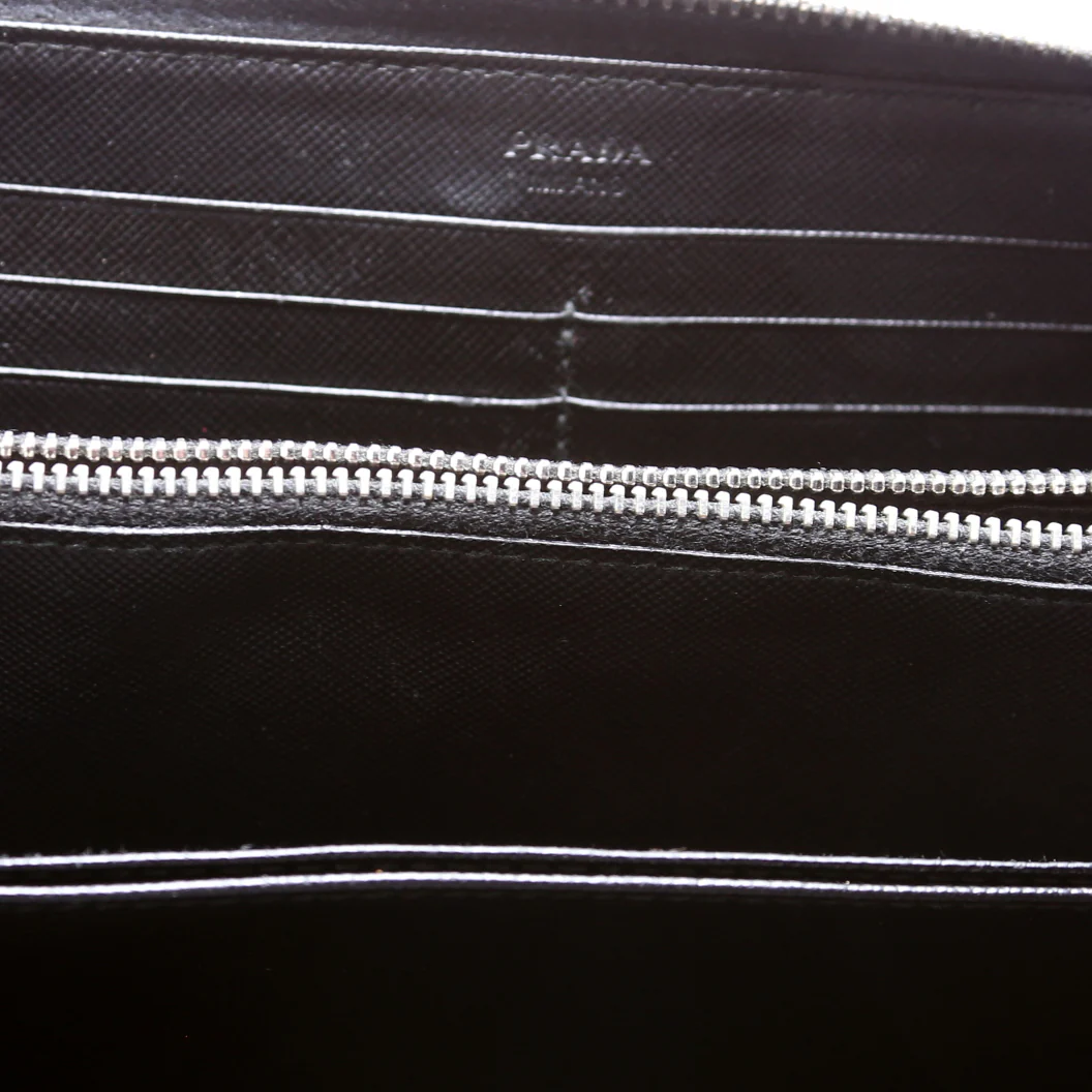 Saffiano Camo Zip Around Wallet - Image 8
