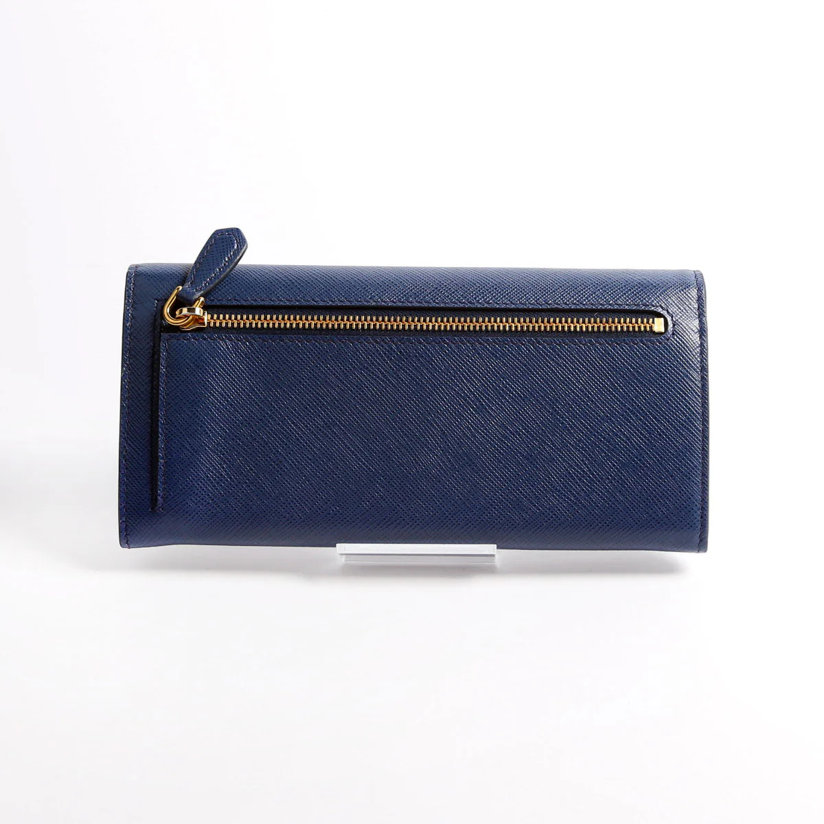 Saffiano Chain Wallet 1MH132 Blue - Image 2