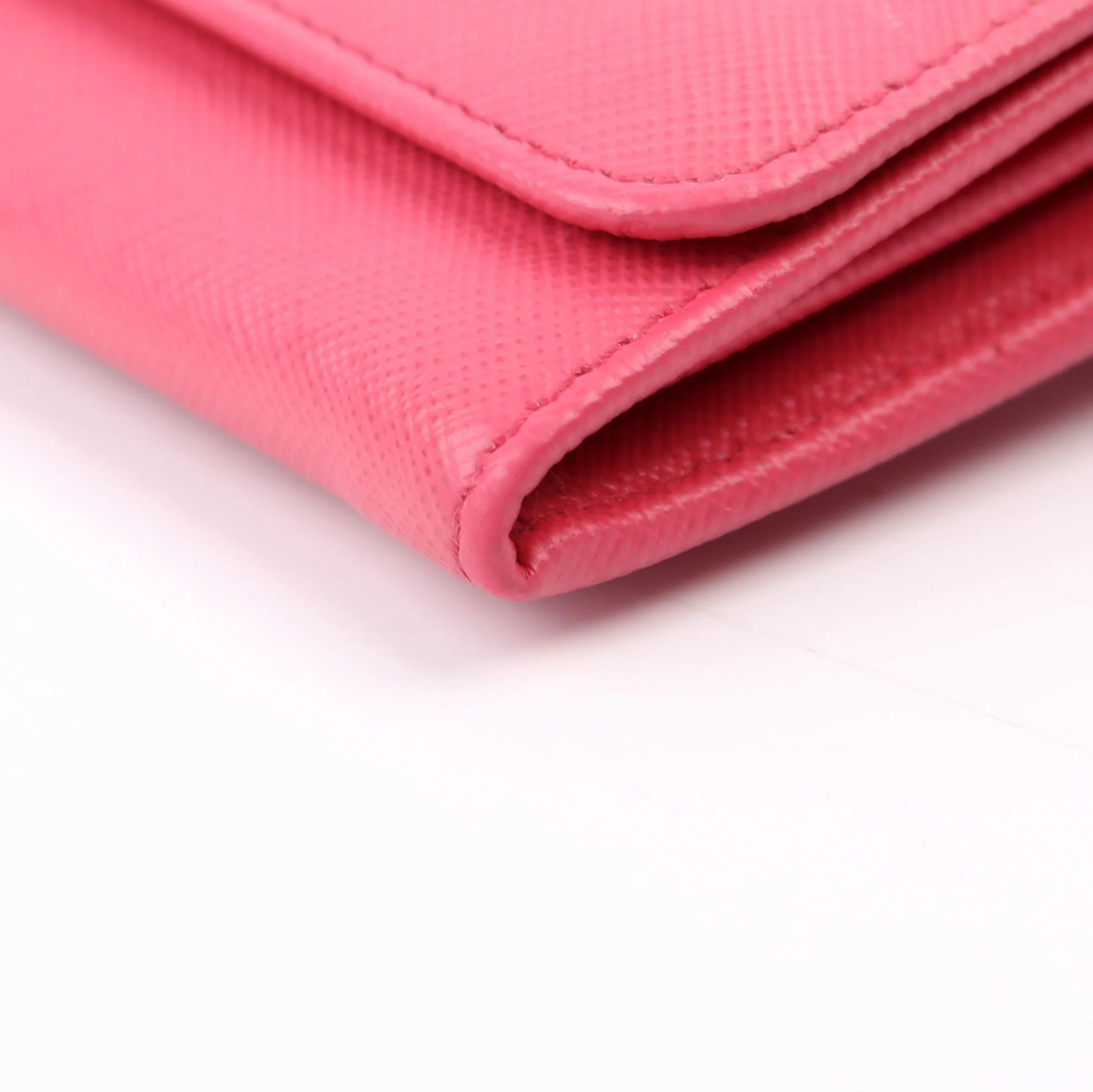 Saffiano Chain Wallet 1MH132 Pink - Image 6